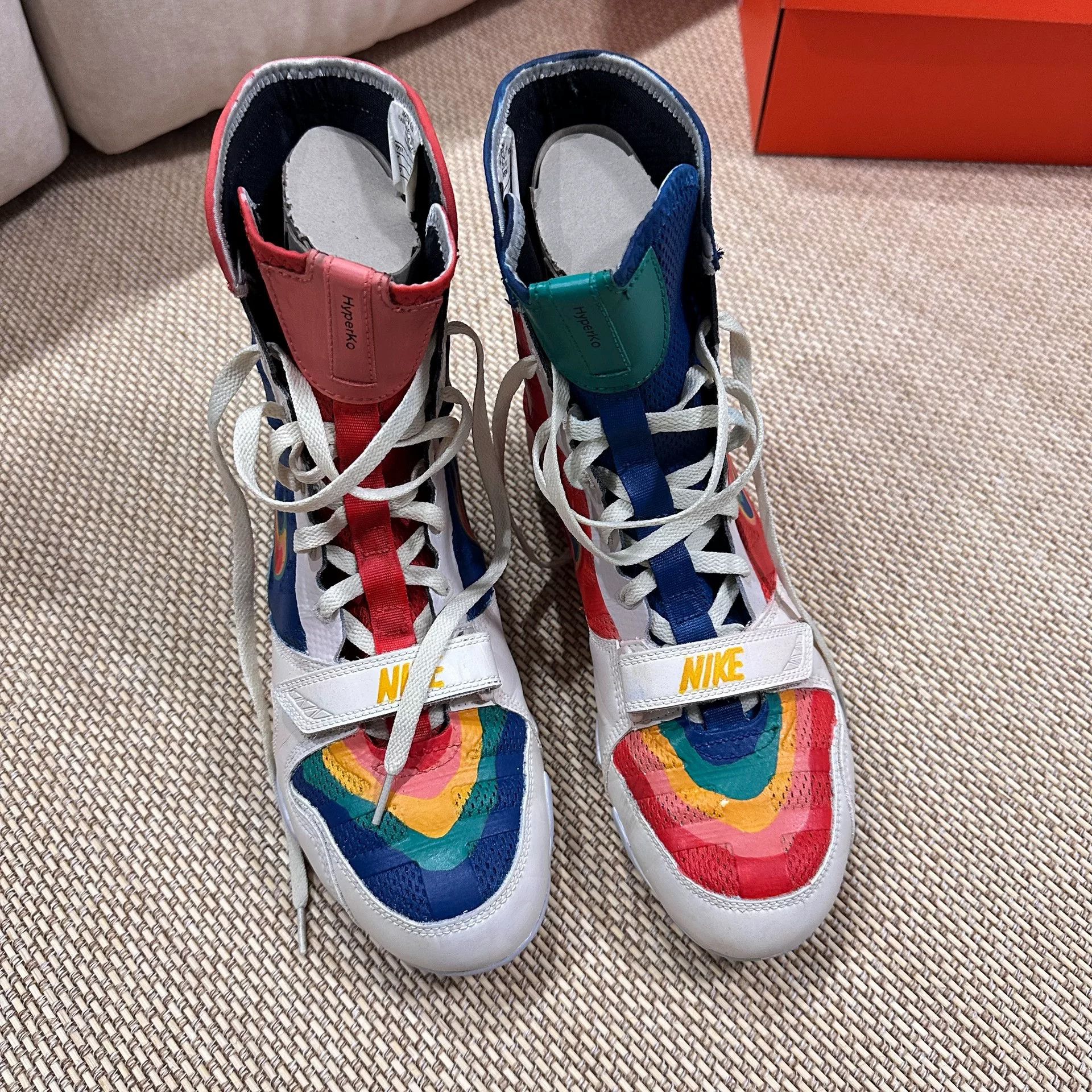 Nike Nike HyperKO High-Top Training Shoes Size US 10 / EU 43 - 5 Thumbnail