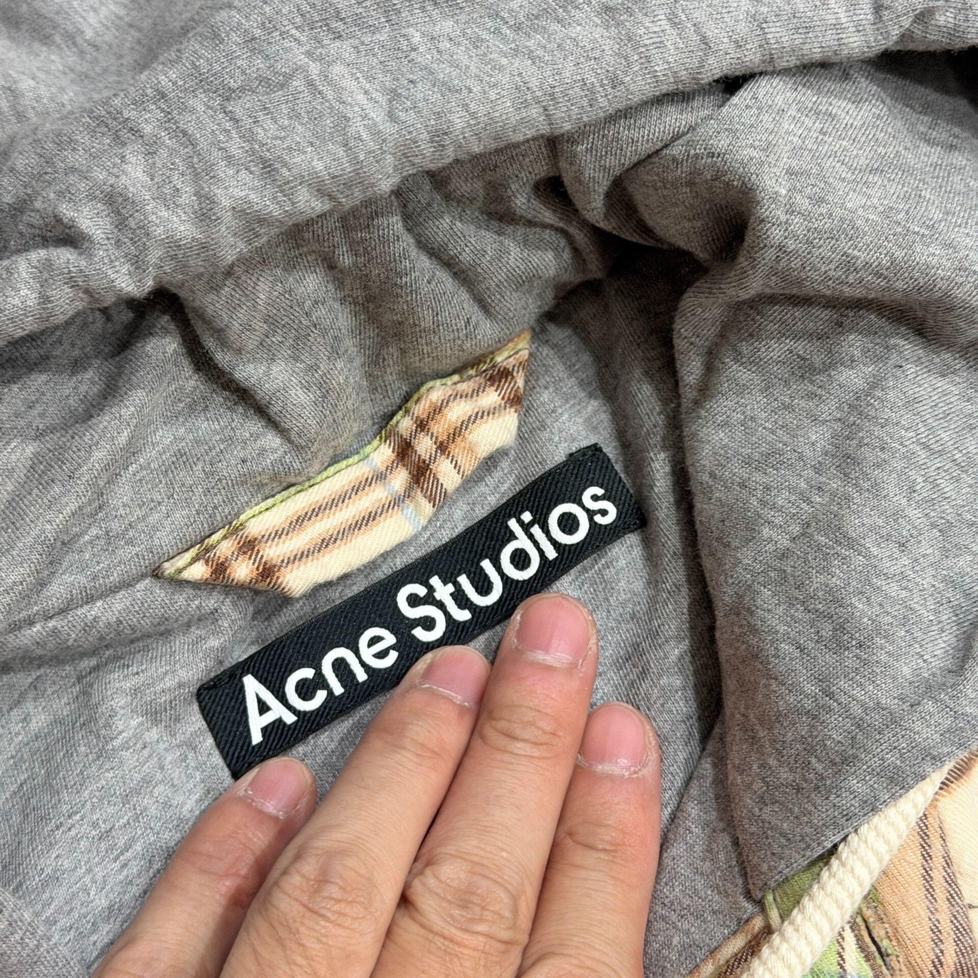Acne Studios Acne Studios Plaid Long Sleeve Shirt Jacket Size US S / EU 44-46 / 1 - 4 Thumbnail
