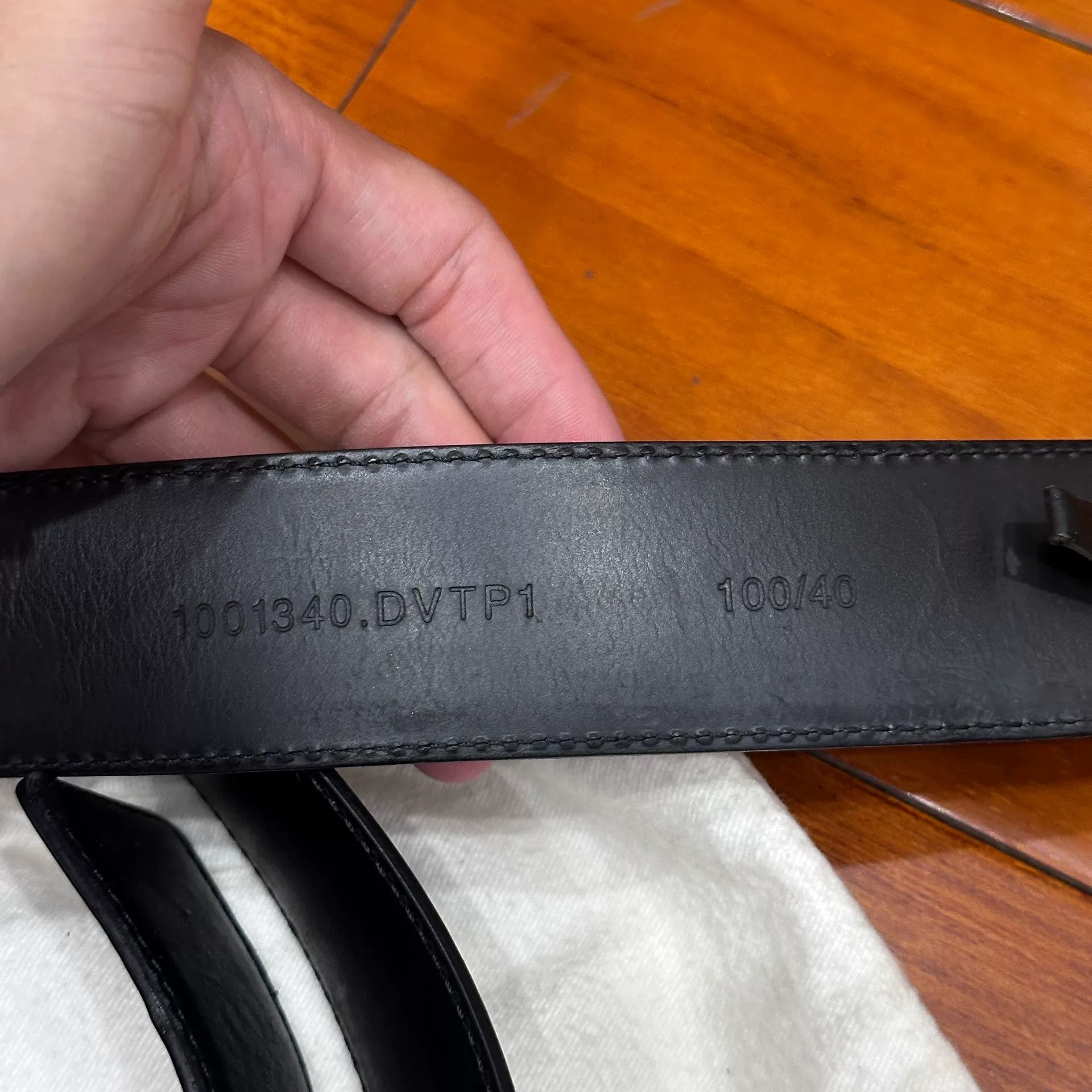 Versace Versace Medusa Black and Gold Belt Size ONE SIZE - 4 Thumbnail
