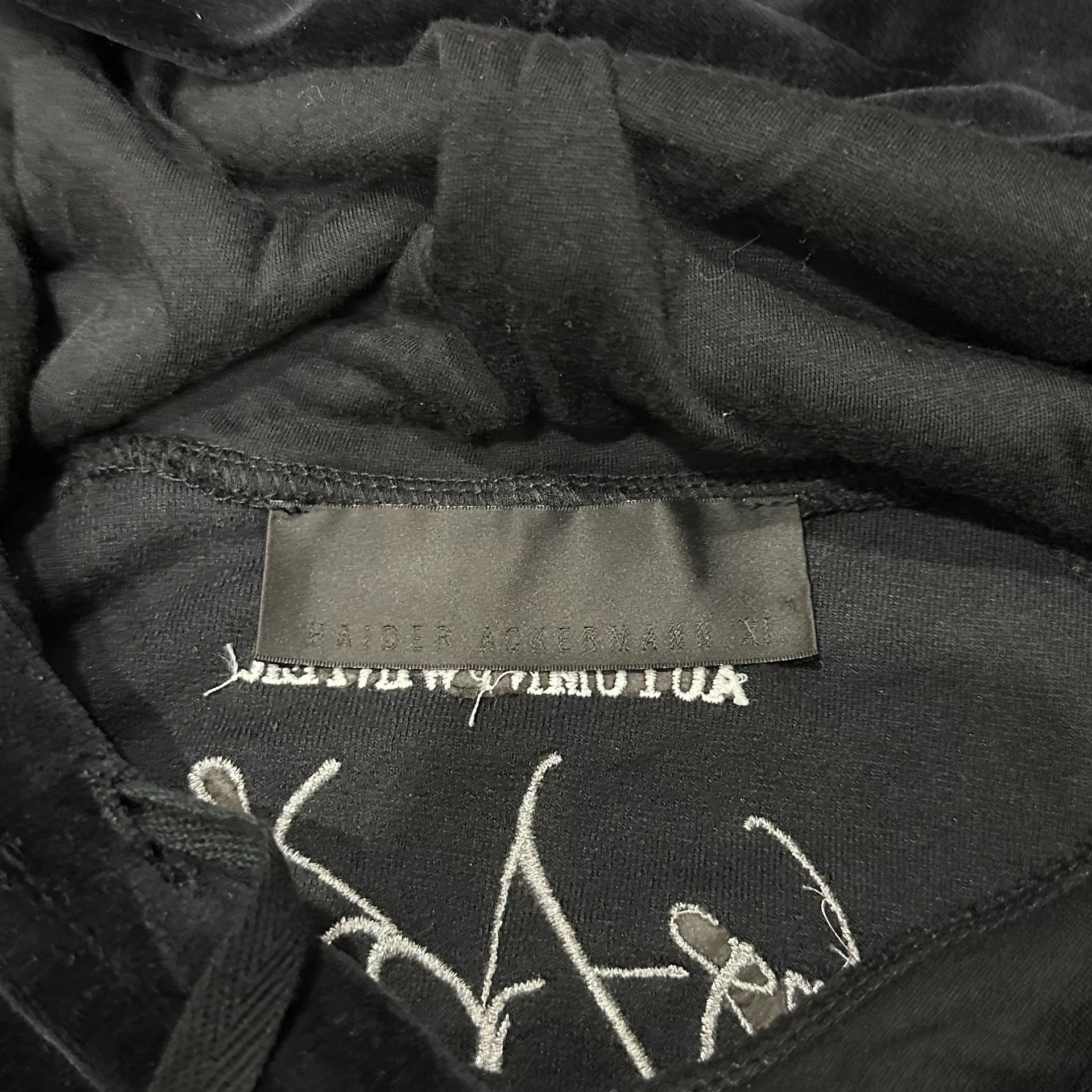 Haider Ackermann Haider Ackermann Velvet Hooded Sweatshirt Size US XL / EU 56 / 4 - 3 Thumbnail