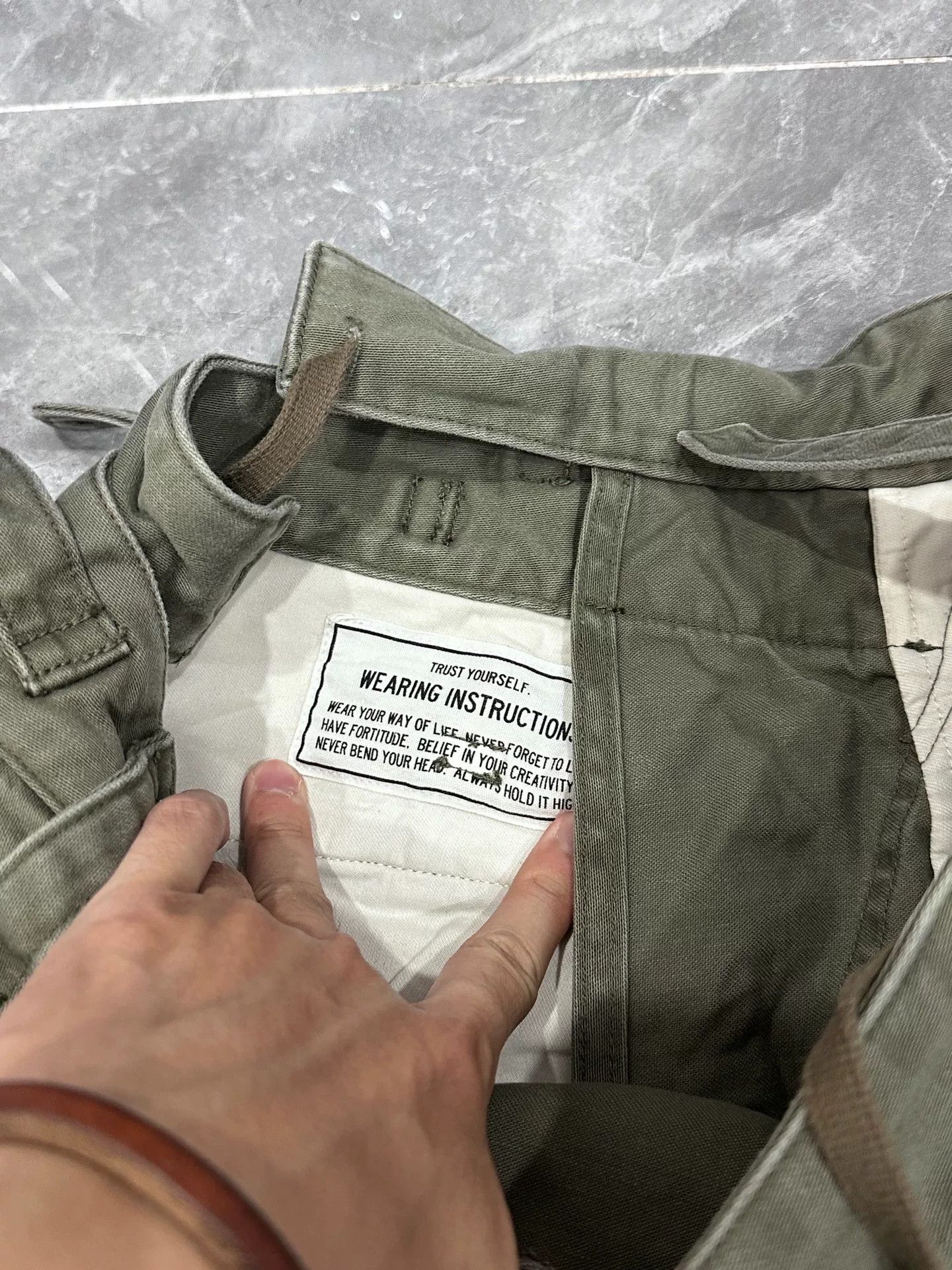 Maison MIHARA YASUHIRO Maison Mihara Yasuhiro Oversized Cargo Pants Size US 30 / EU 46 - 5 Thumbnail