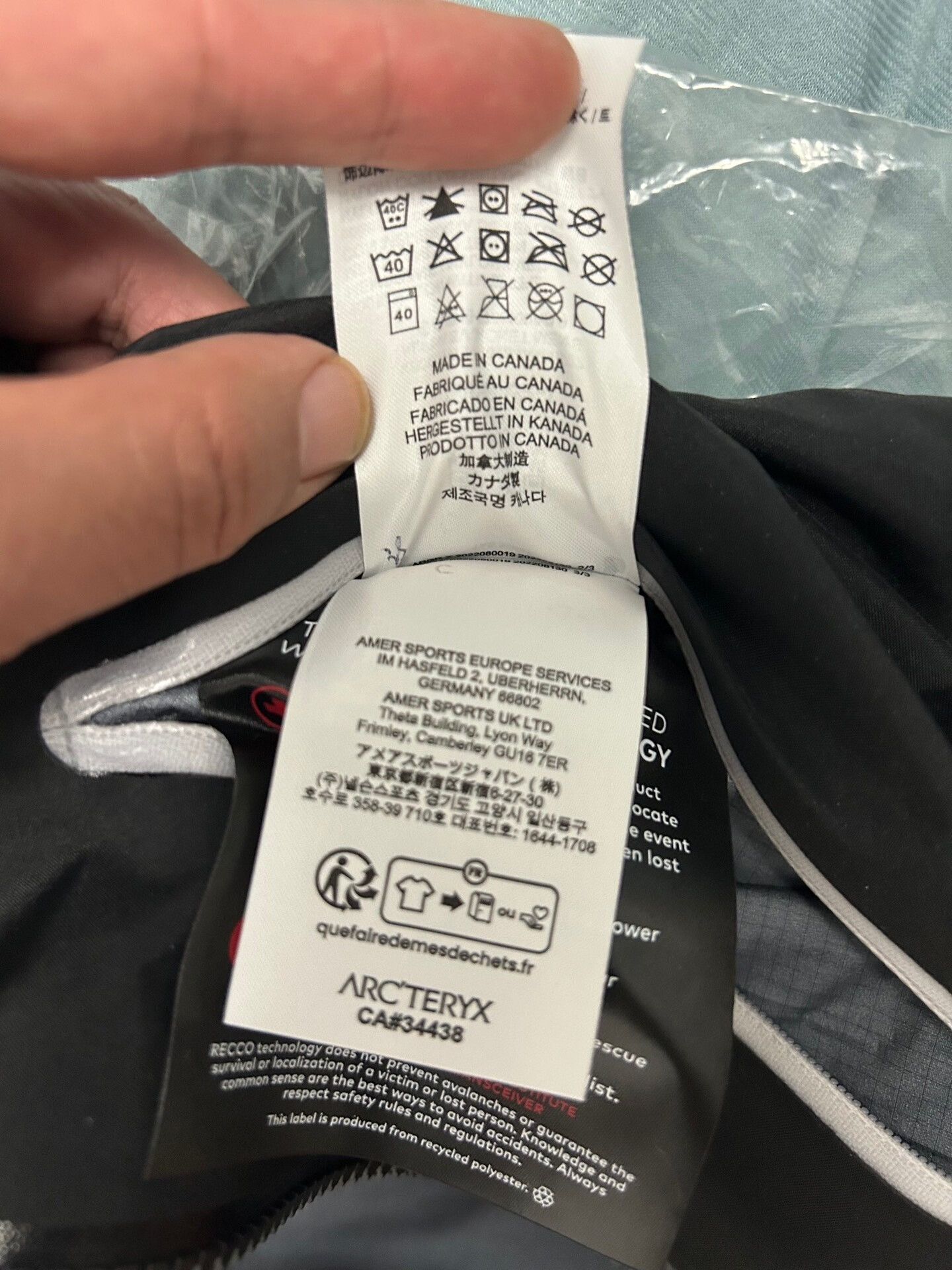 Arc'teryx ARC'TERYX Alpha SV Waterproof Jacket Size US M / EU 48-50 / 2 - 7 Thumbnail