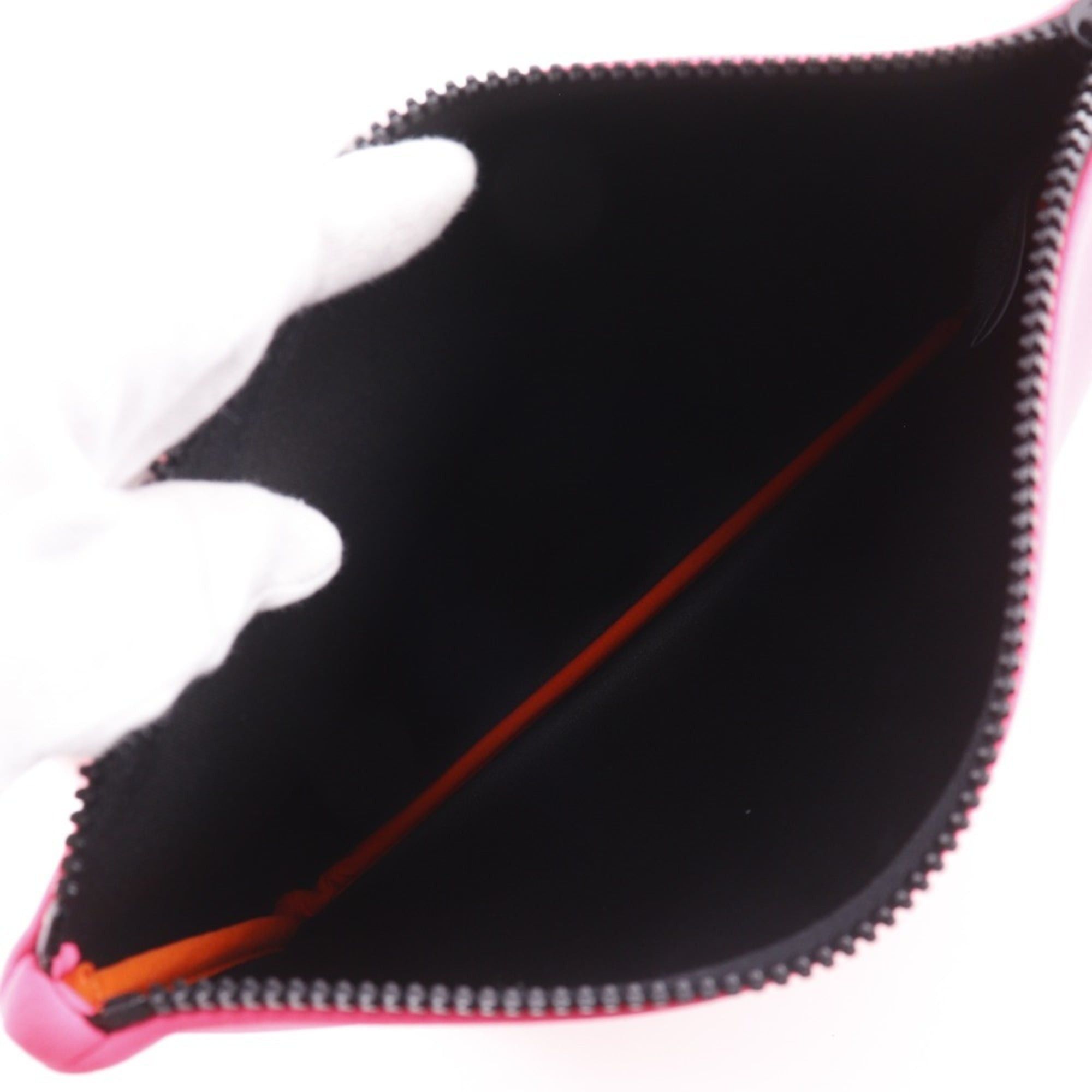 Hermes Hermes Hermès Neovan MM Pouch, Polyurethane, Pink, Women's Size ONE SIZE - 5 Thumbnail