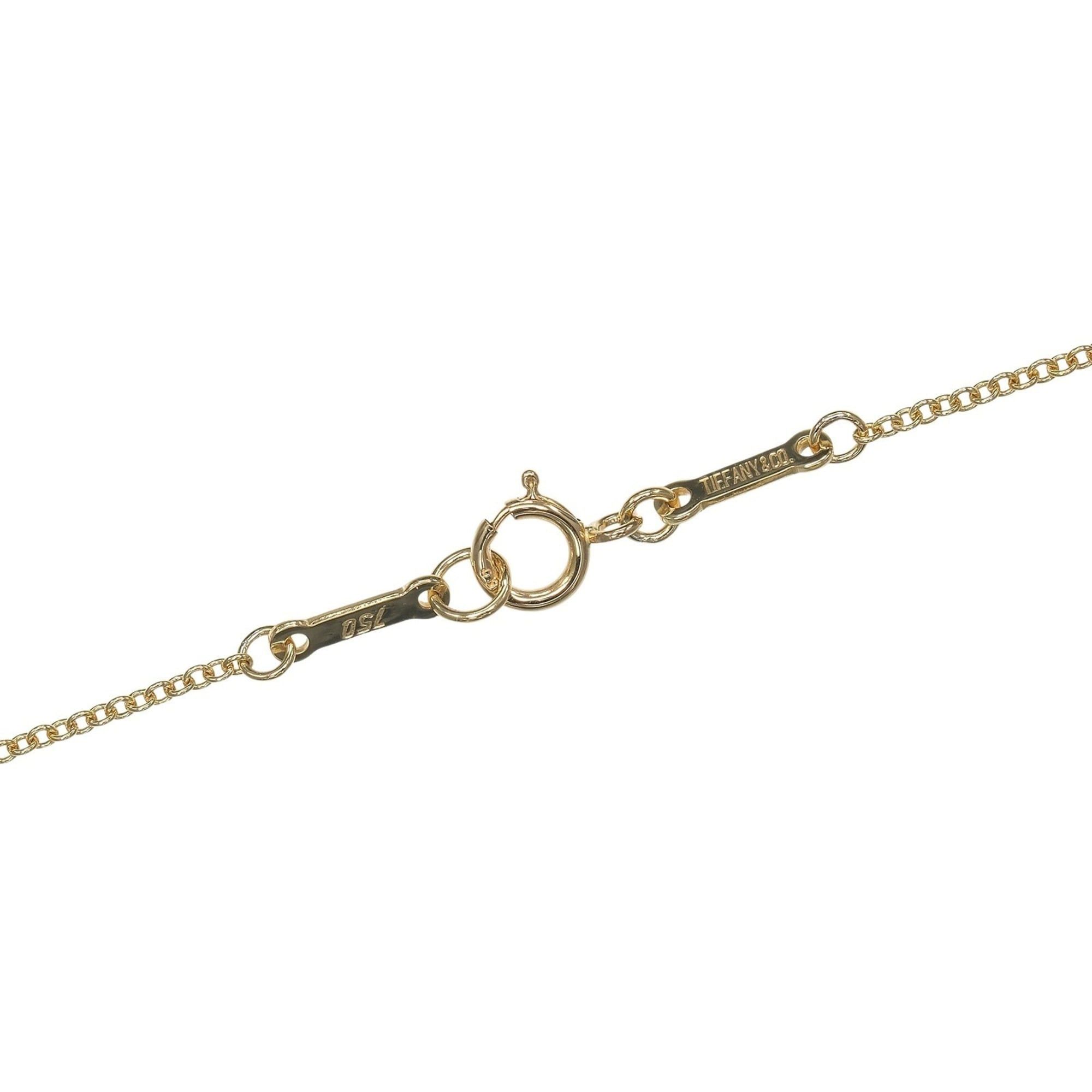 Tiffany & Co. Tiffany & Co. Open Heart Necklace in 18K Yellow Gold with Diamonds, Approx. 7.86g Size ONE SIZE - 6 Thumbnail