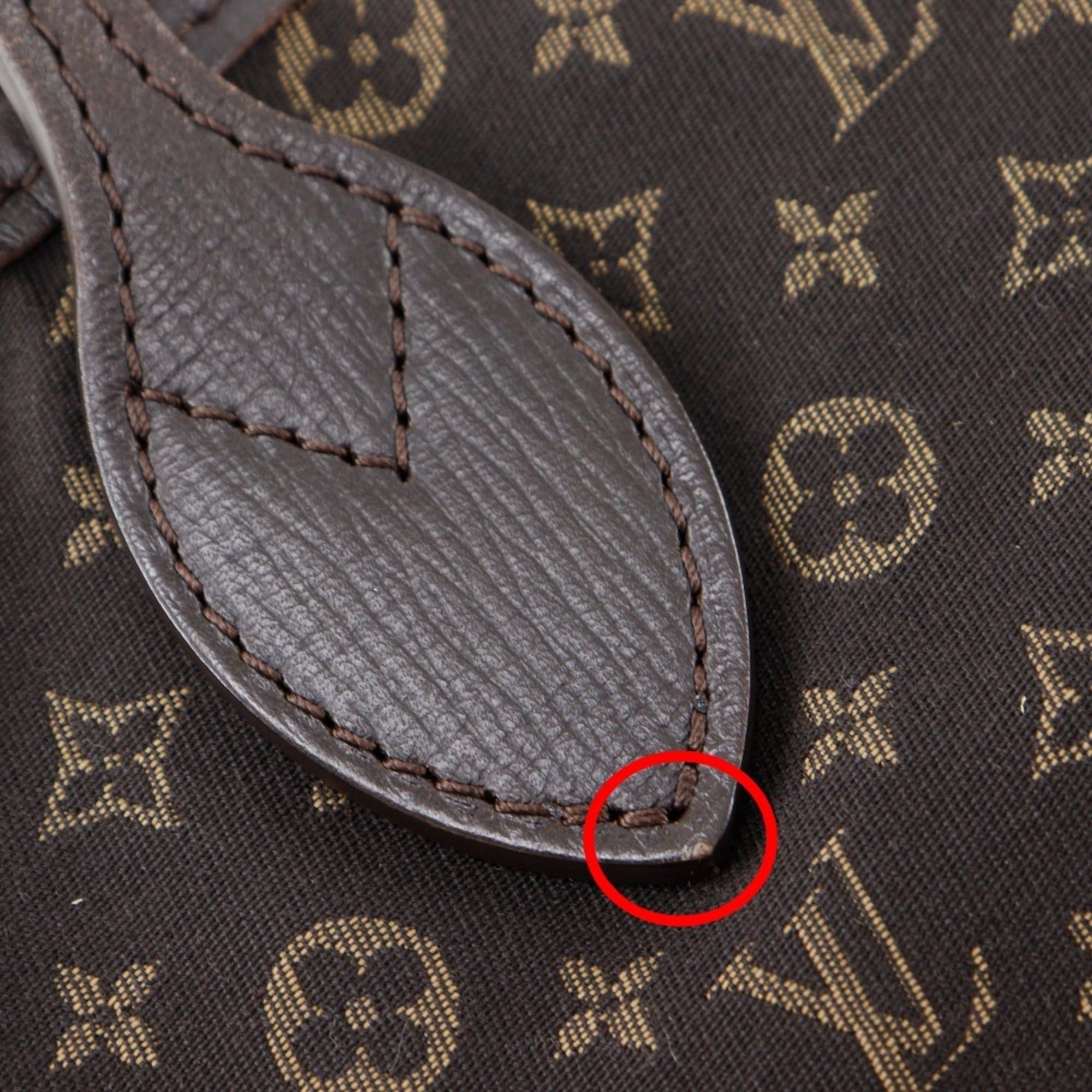 Louis Vuitton Louis Vuitton Neverfull MM Tote Bag, Monogram Idylle, Cotton and Nylon, Fuzan, 2013, Brown, SA4183, A4 Size, Women's Size ONE SIZE - 10 Thumbnail