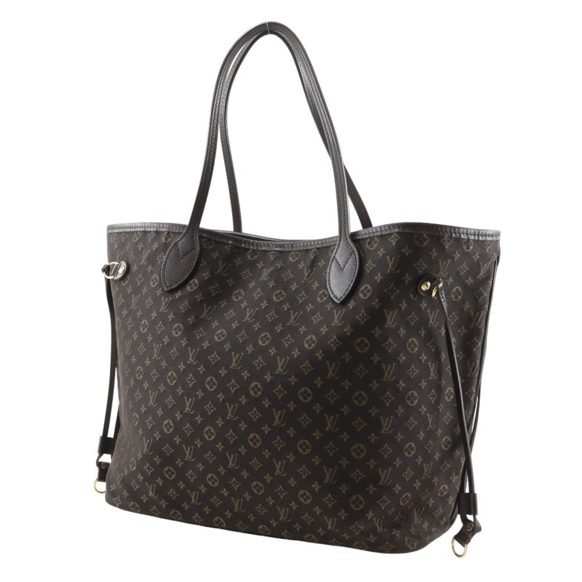 Louis Vuitton Louis Vuitton Neverfull MM Tote Bag, Monogram Idylle, Cotton and Nylon, Fuzan, 2013, Brown, SA4183, A4 Size, Women's Size ONE SIZE - 2 Thumbnail