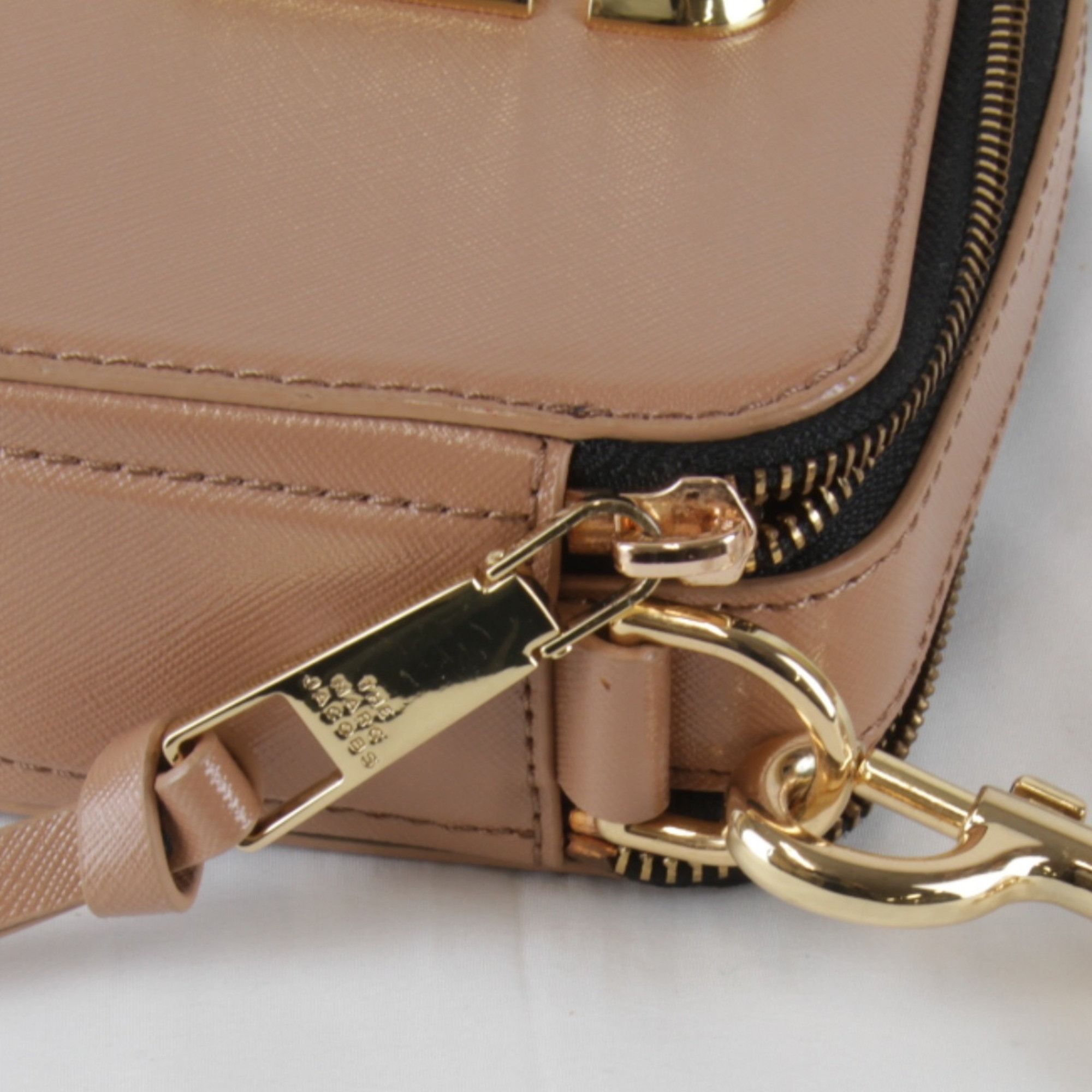 Marc Jacobs MARC JACOBS Snap Shoulder Bag, Leather, Brown, Women's Size ONE SIZE - 16 Thumbnail