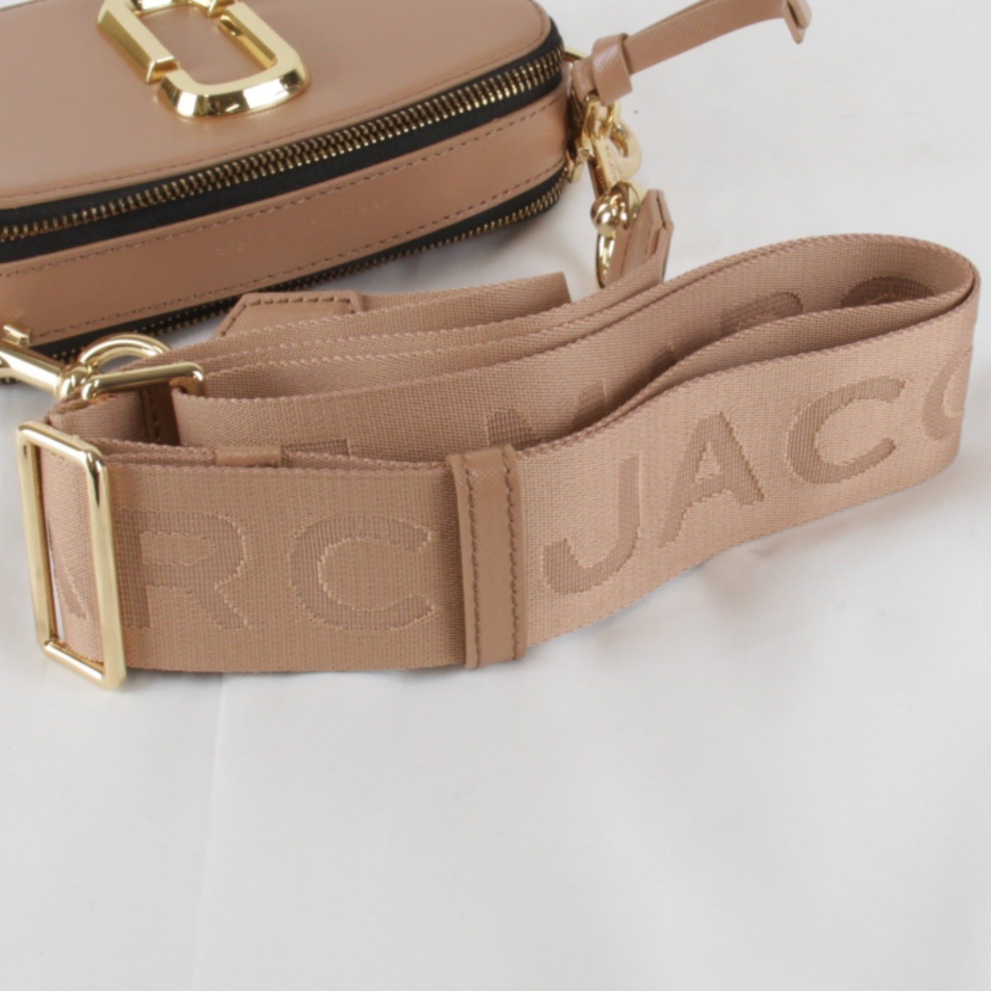 Marc Jacobs MARC JACOBS Snap Shoulder Bag, Leather, Brown, Women's Size ONE SIZE - 10 Thumbnail