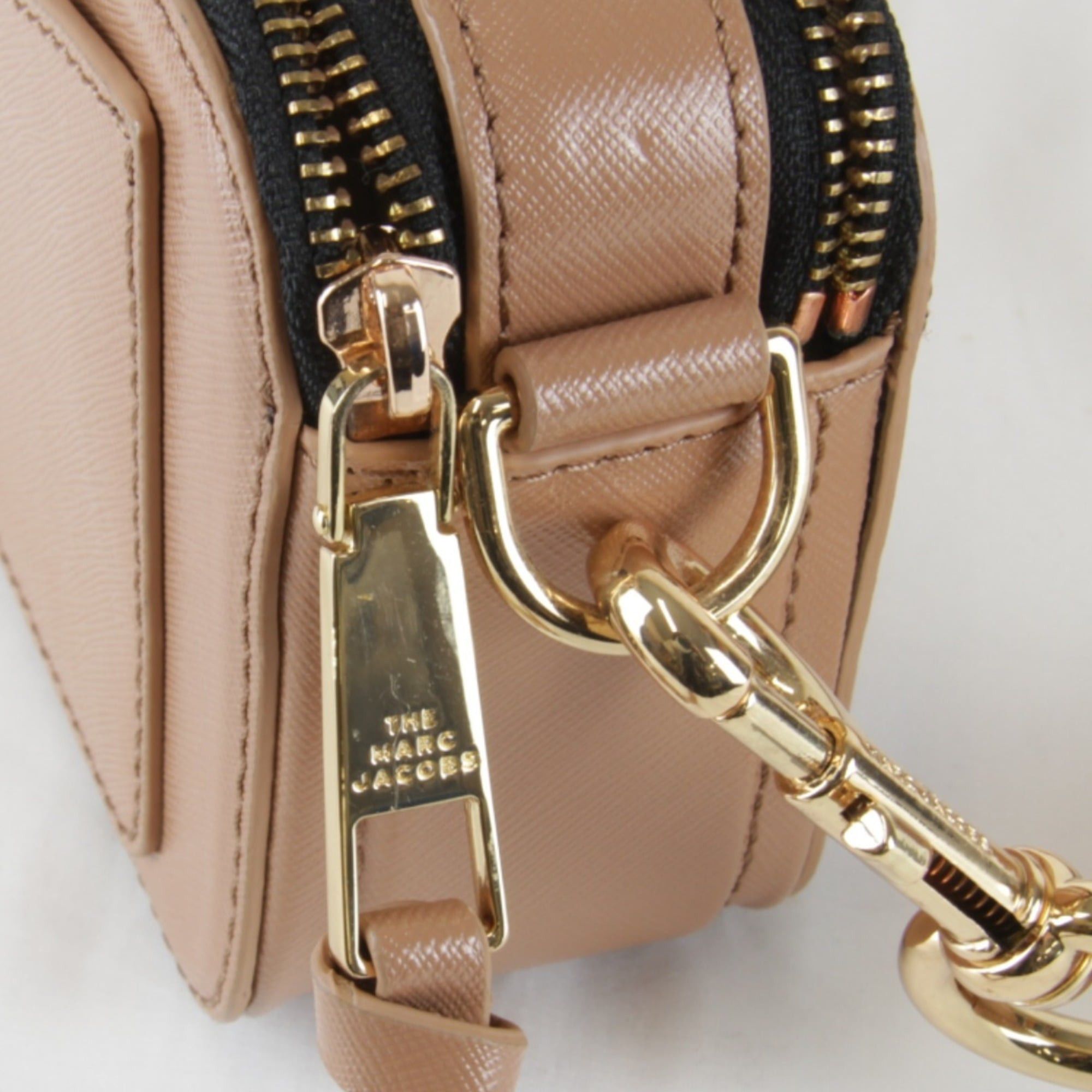 Marc Jacobs MARC JACOBS Snap Shoulder Bag, Leather, Brown, Women's Size ONE SIZE - 9 Thumbnail