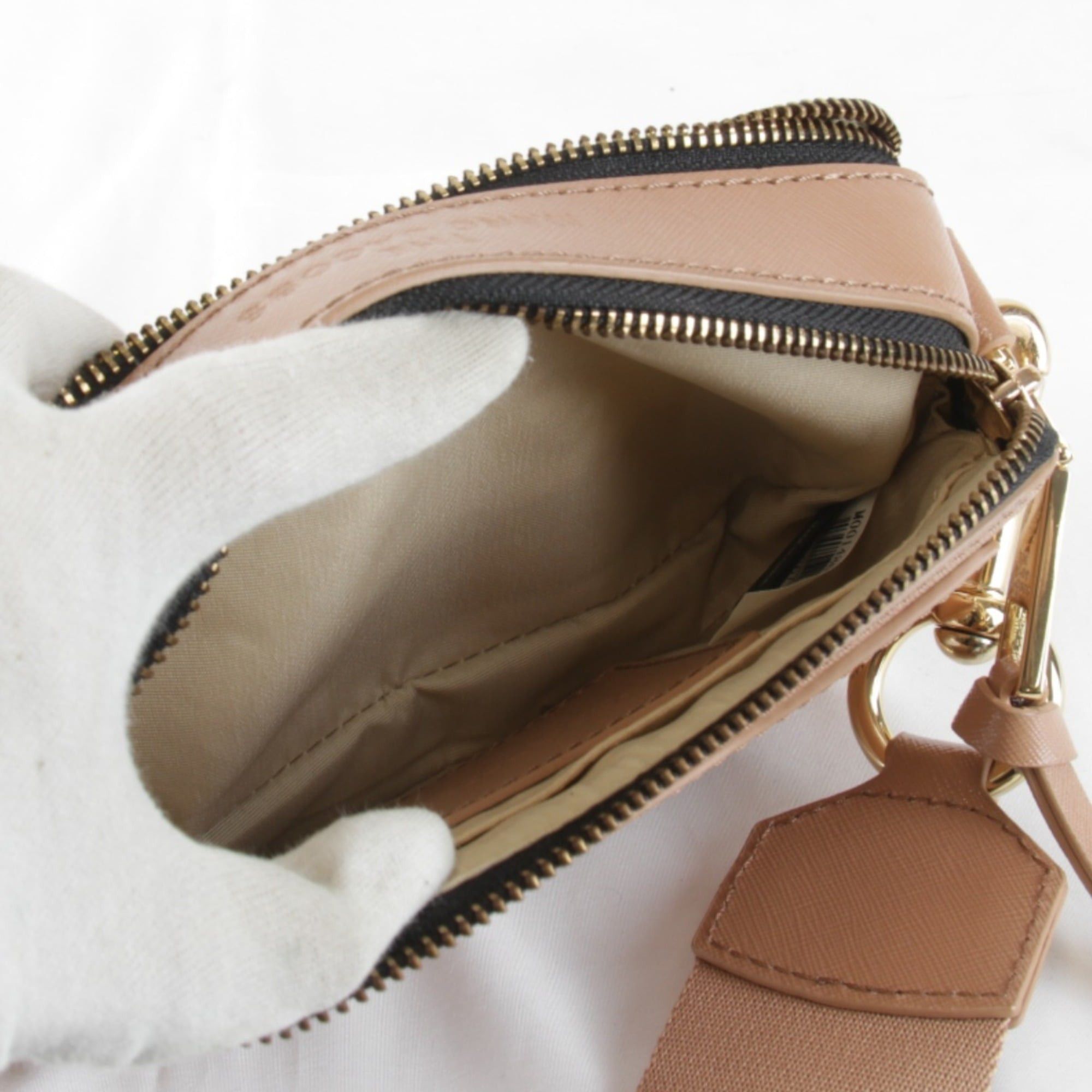 Marc Jacobs MARC JACOBS Snap Shoulder Bag, Leather, Brown, Women's Size ONE SIZE - 8 Thumbnail