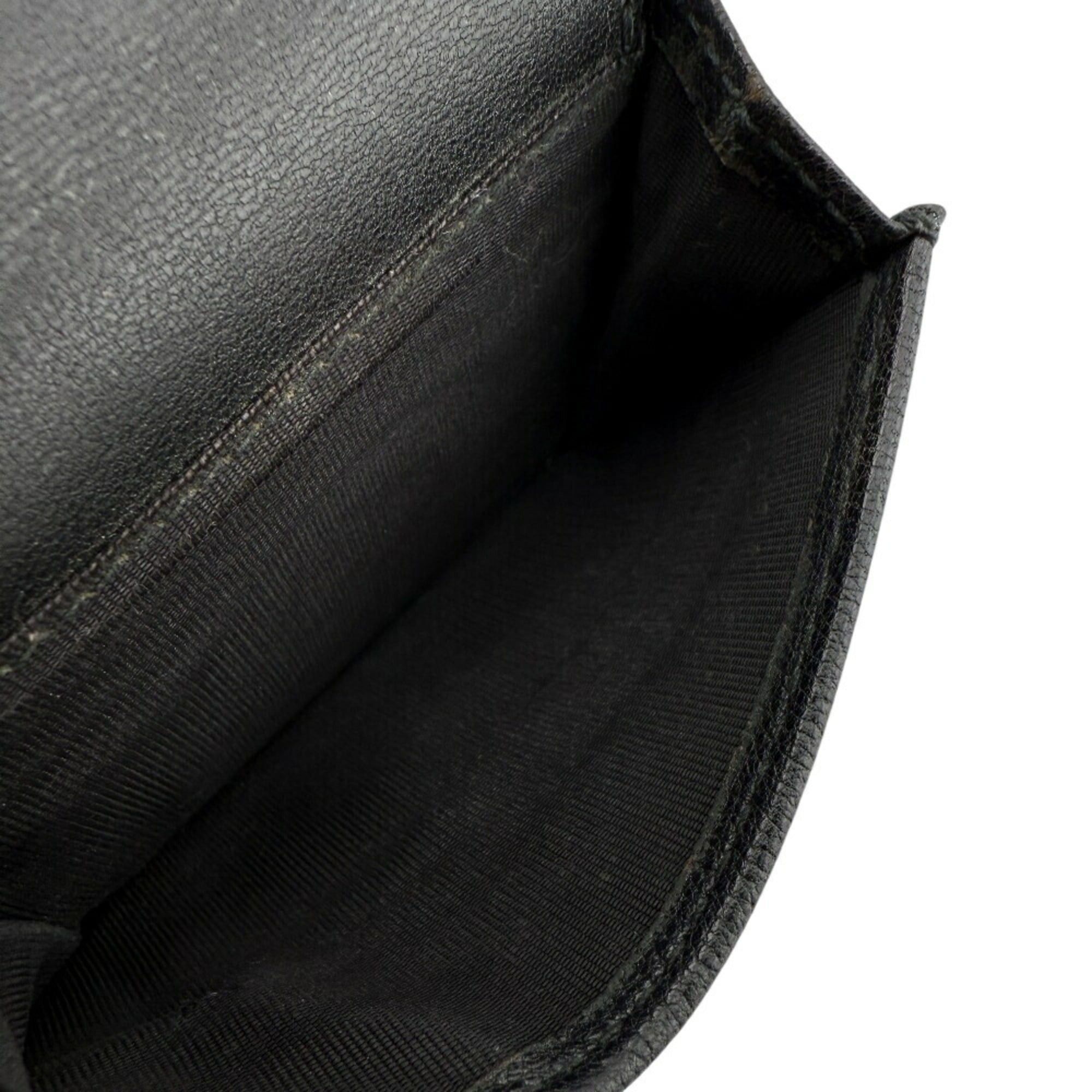 Dior Christian Dior Saddle Compact Wallet, Tri-fold Black, Women's Size ONE SIZE - 10 Thumbnail