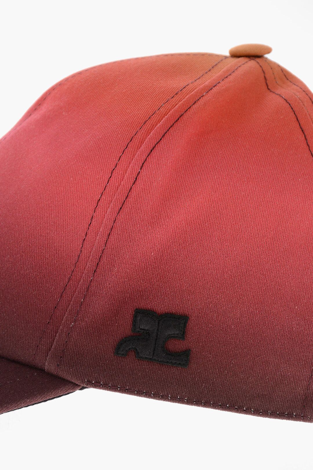 Courreges Degradé Canvas Baseball Cap Size ONE SIZE - 2 Thumbnail