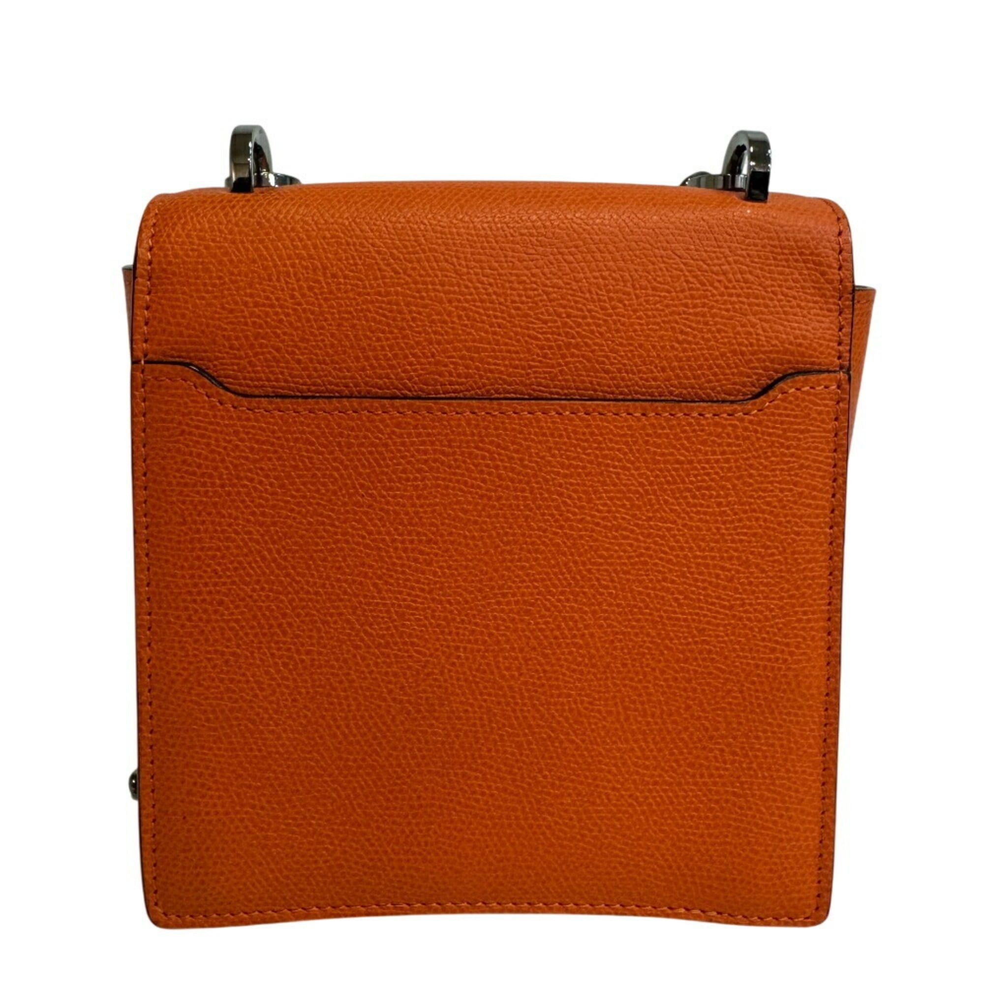 Valextra Valextra Spritzer Small Crossbody Chain Shoulder Bag, Orange, Women's Size ONE SIZE - 2 Thumbnail