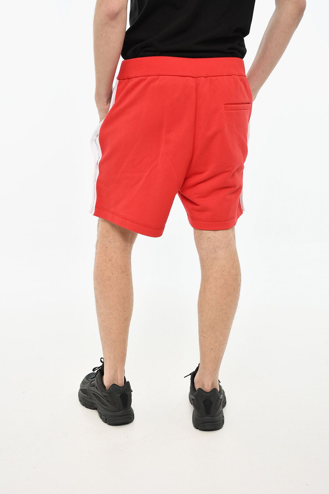Dsquared2 Bicolour Shorts With Side Buttons Size US 32 / EU 48 - 2 Thumbnail