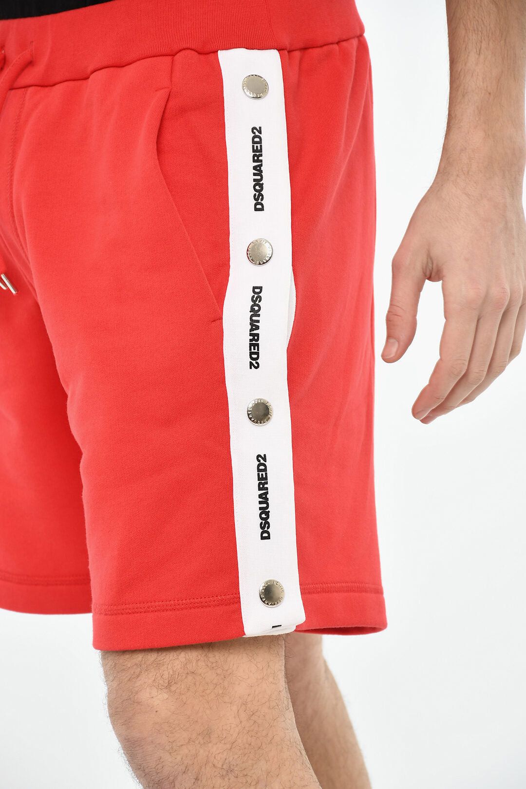 Dsquared2 Bicolour Shorts With Side Buttons Size US 32 / EU 48 - 3 Thumbnail