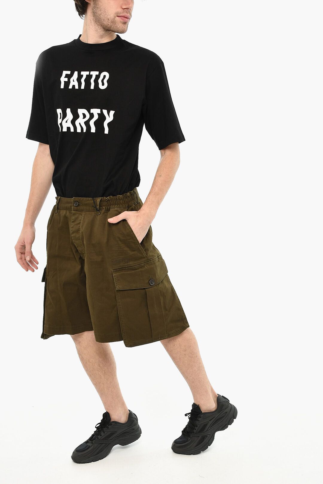 Dsquared2 Cargo Shorts With Maxi Pockets Size US 31 - 4 Thumbnail