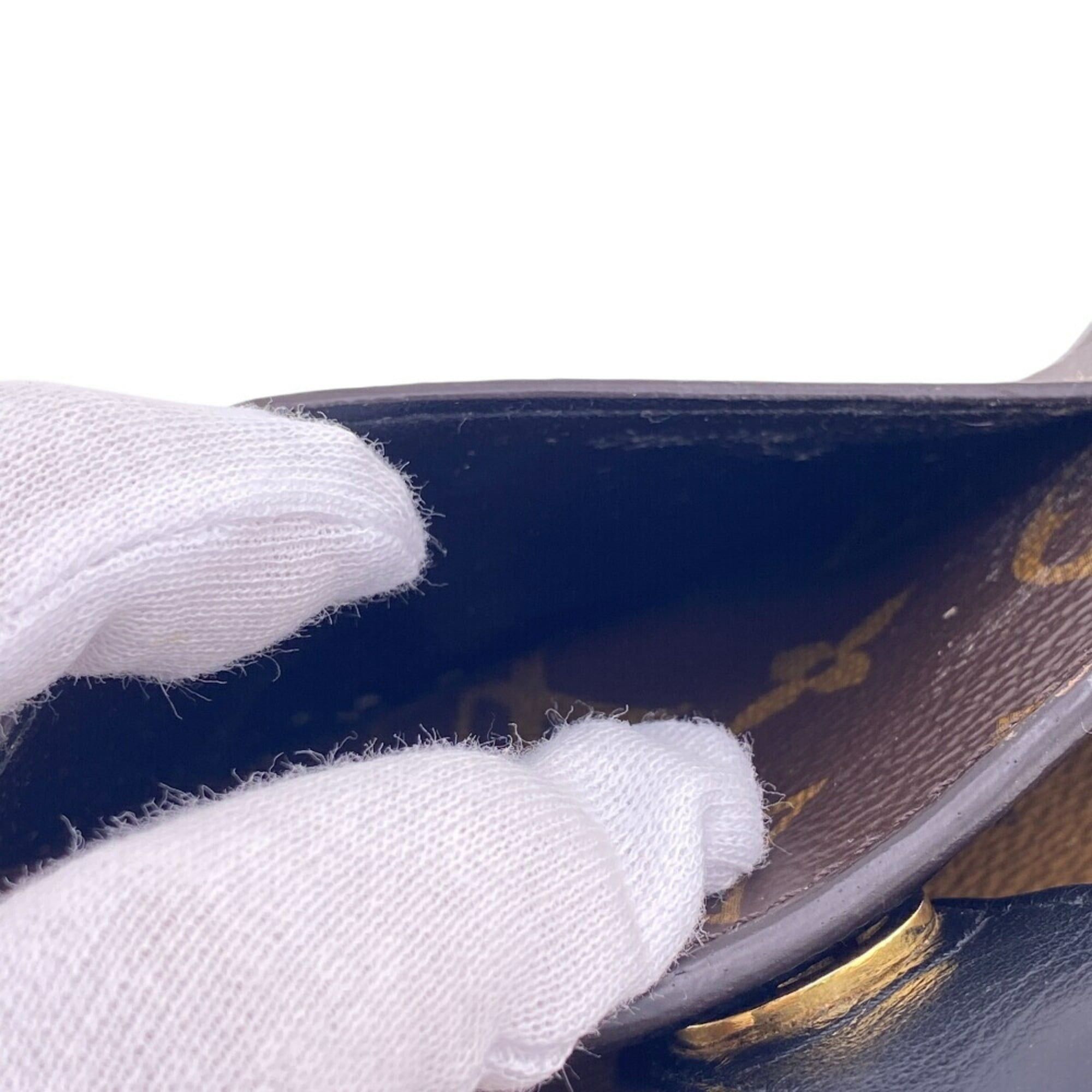 LOUIS VUITTON M69432 Portefeuille Juliette Monogram Reverse Bi-fold Wallet, Brown