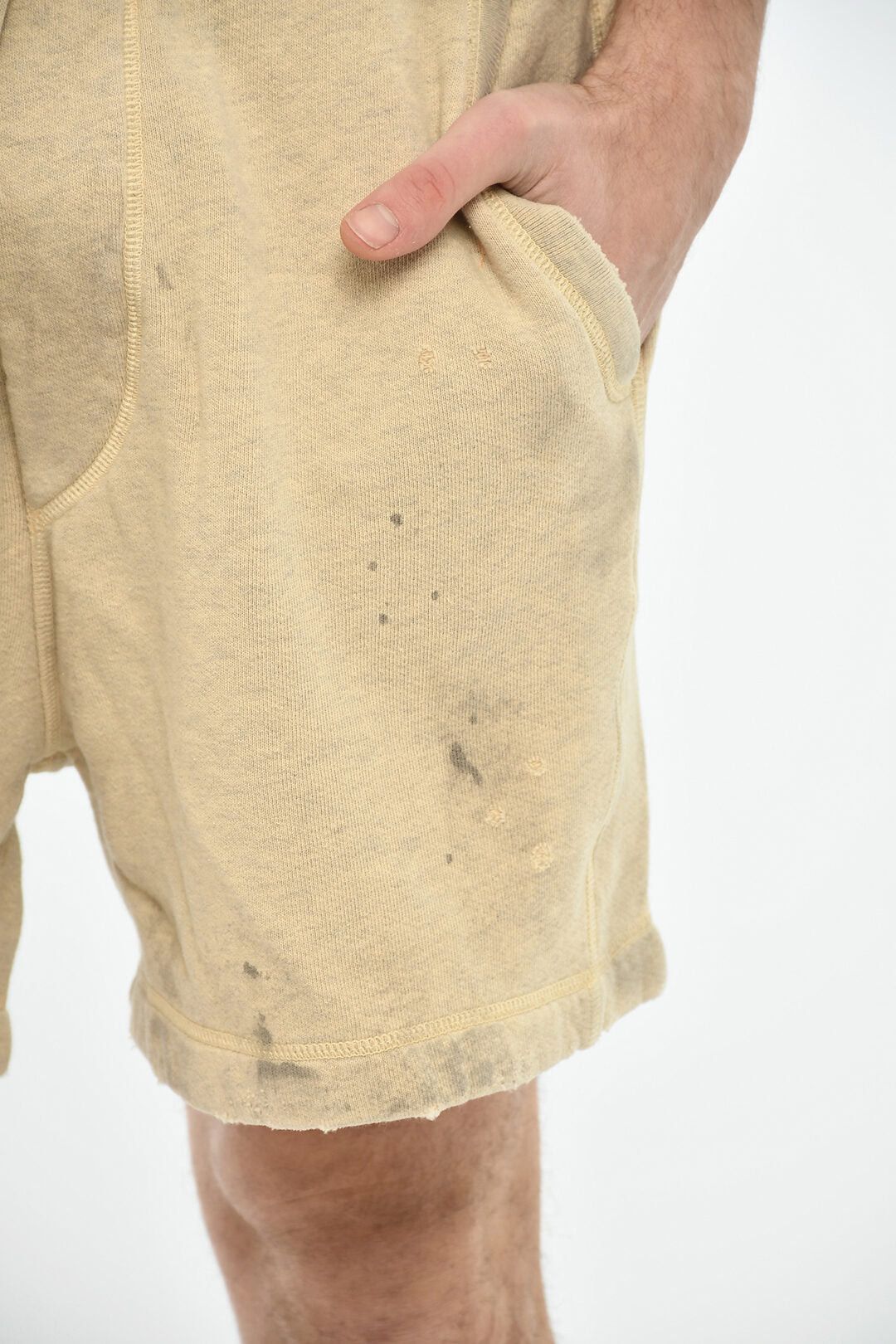Dsquared2 Solid-Color Cotton Shorts Size US 31 - 3 Thumbnail