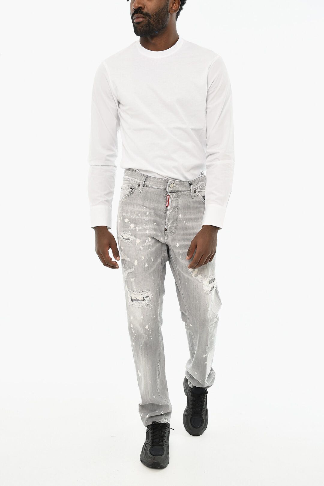 Dsquared2 Distressed-Effect Jeans Size US 35 - 3 Thumbnail