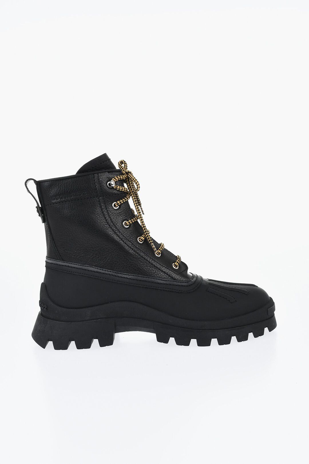 Dsquared2 Anfini Leather Solid-Color with Contrasting Laces Size US 12 / EU 45 - 3 Thumbnail