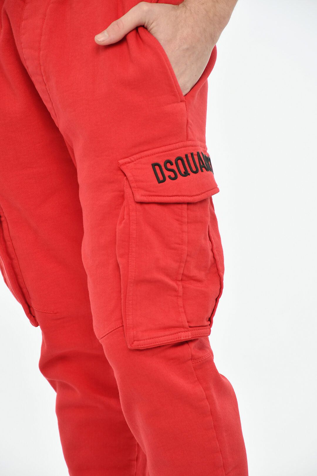 Dsquared2 Lightweight Cotton Joggers with Elastic Waist Size US 31 - 3 Thumbnail