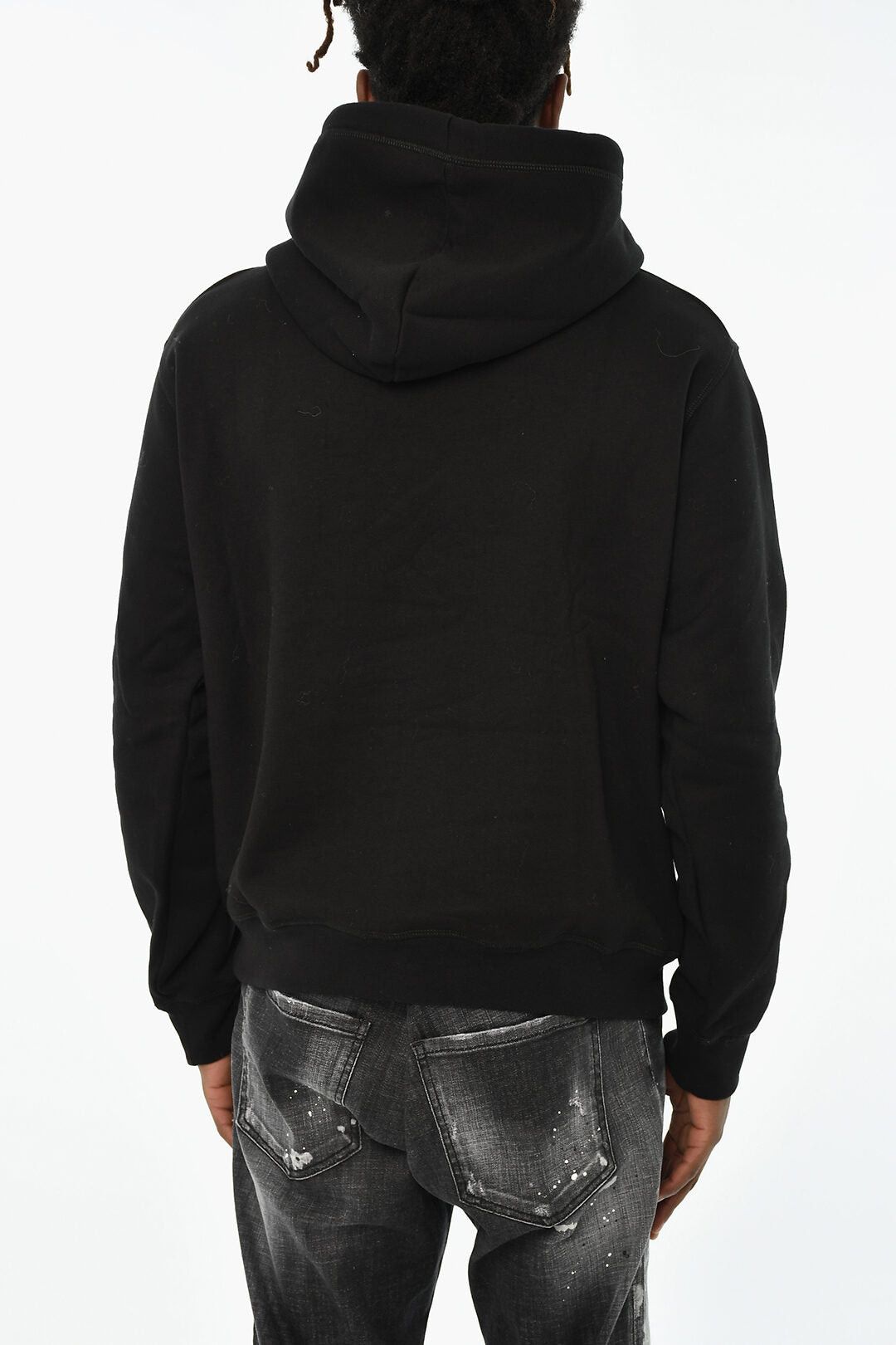 Dsquared2 ICON Cotton Hoodie with Front Logo Size US XL / EU 56 / 4 - 2 Thumbnail