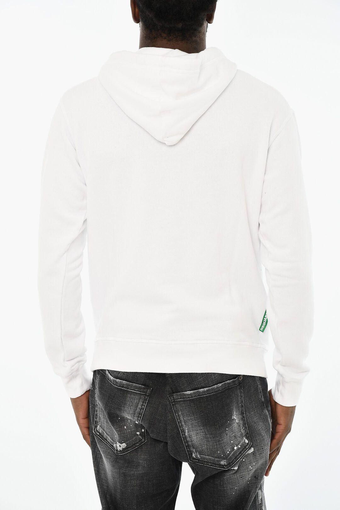 Dsquared2 Cotton Hoodie with Front Logo Size US S / EU 44-46 / 1 - 2 Thumbnail