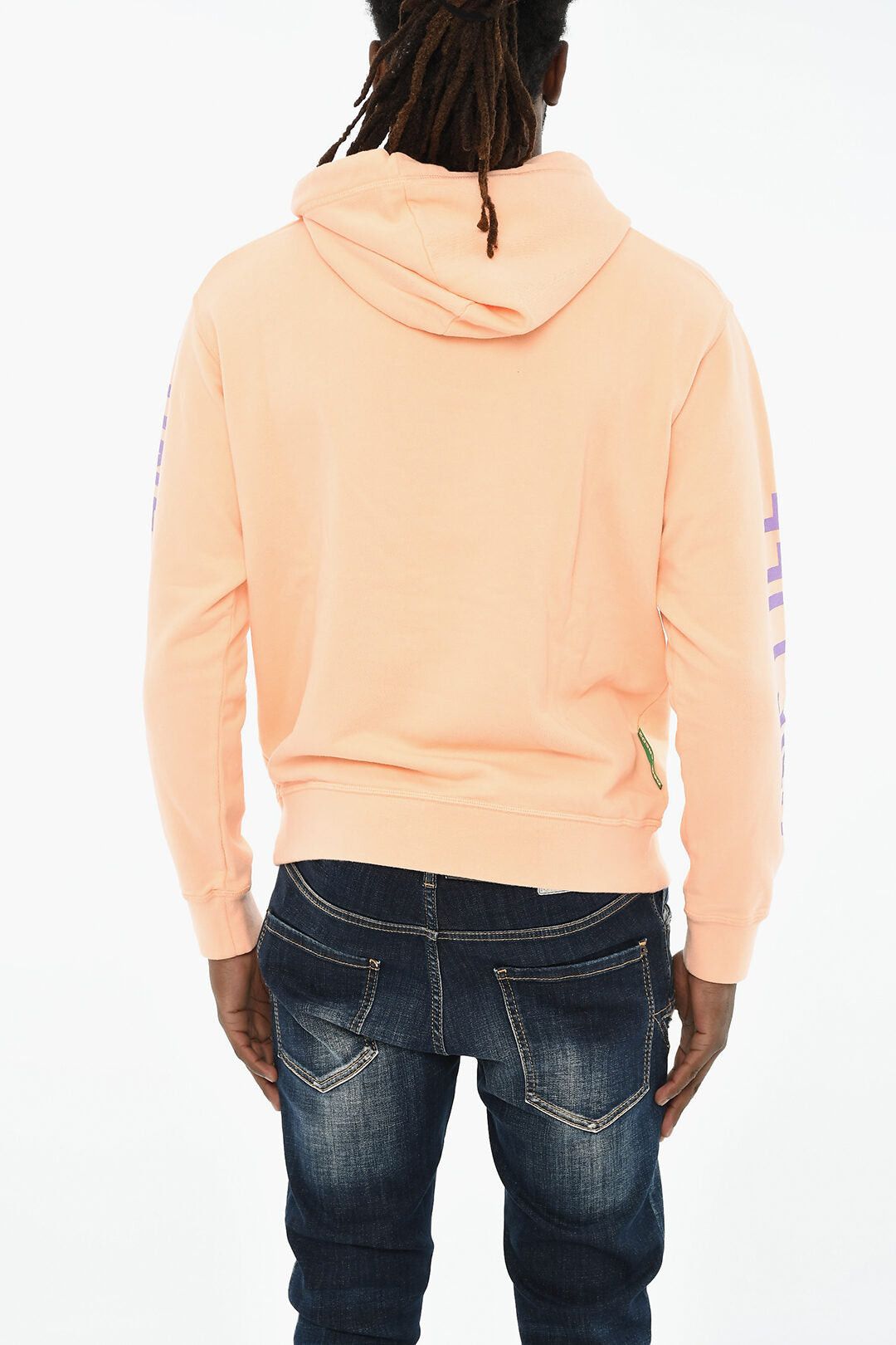 Dsquared2 Cotton Hoodie with Contrast Logo Size US M / EU 48-50 / 2 - 2 Thumbnail
