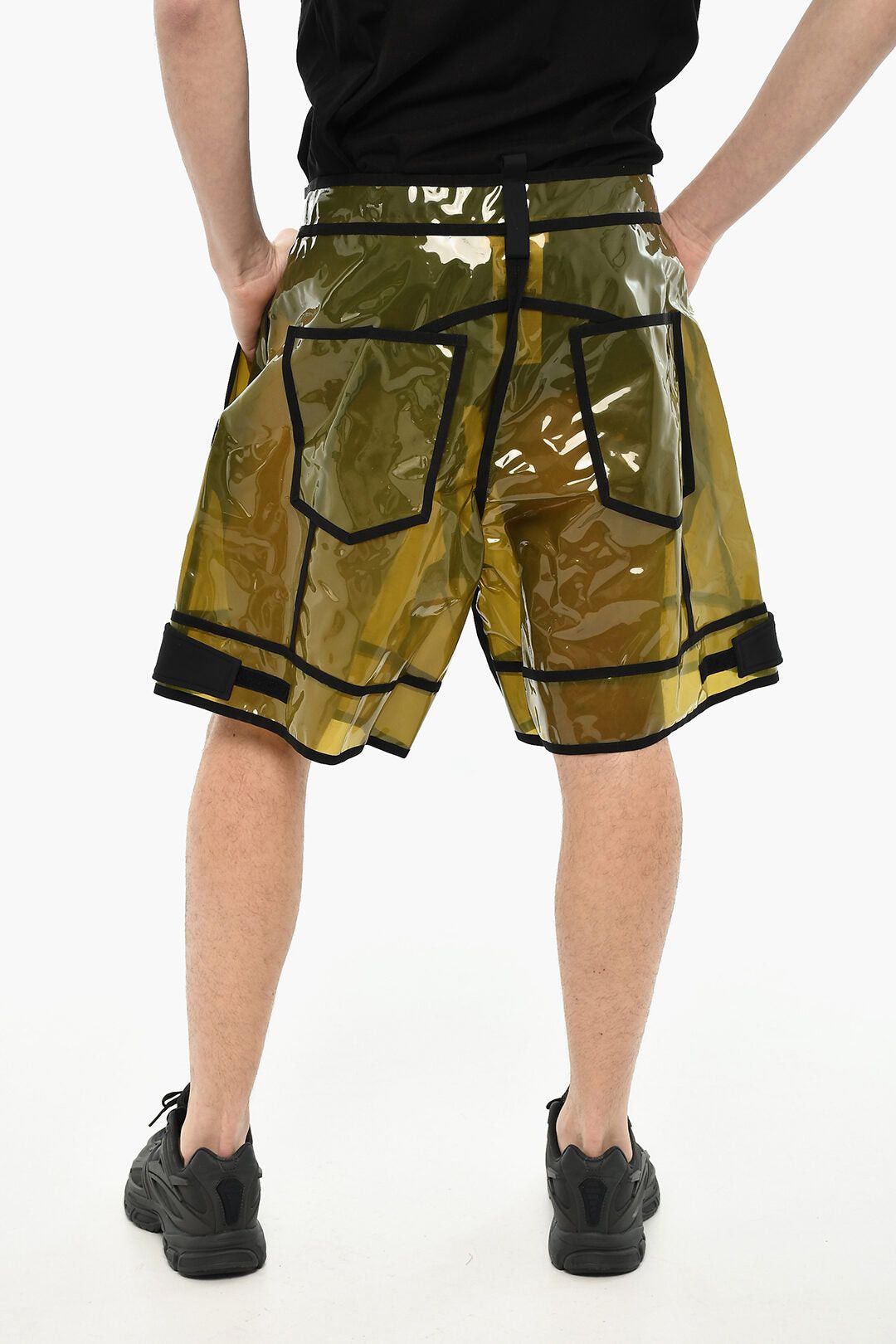 Dsquared2 Transparent PVC Shorts Size US 31 - 2 Thumbnail