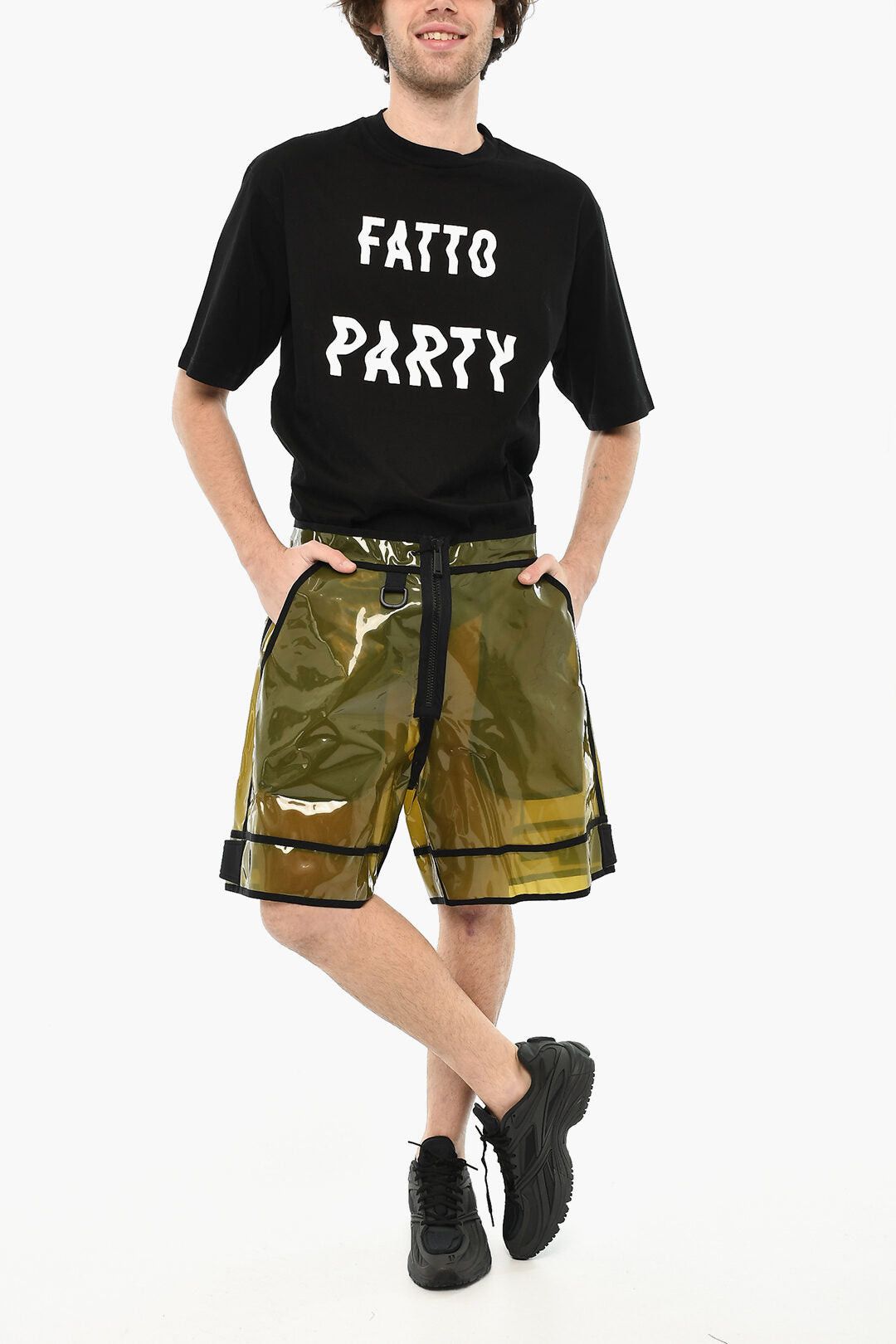 Dsquared2 Transparent PVC Shorts Size US 31 - 4 Thumbnail