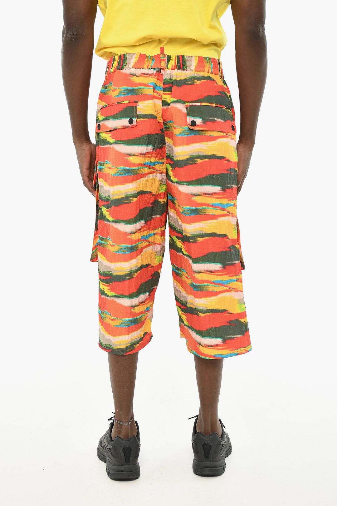 Dsquared2 Multicolour Shorts with Branded Button Size US 34 / EU 50 - 4 Thumbnail