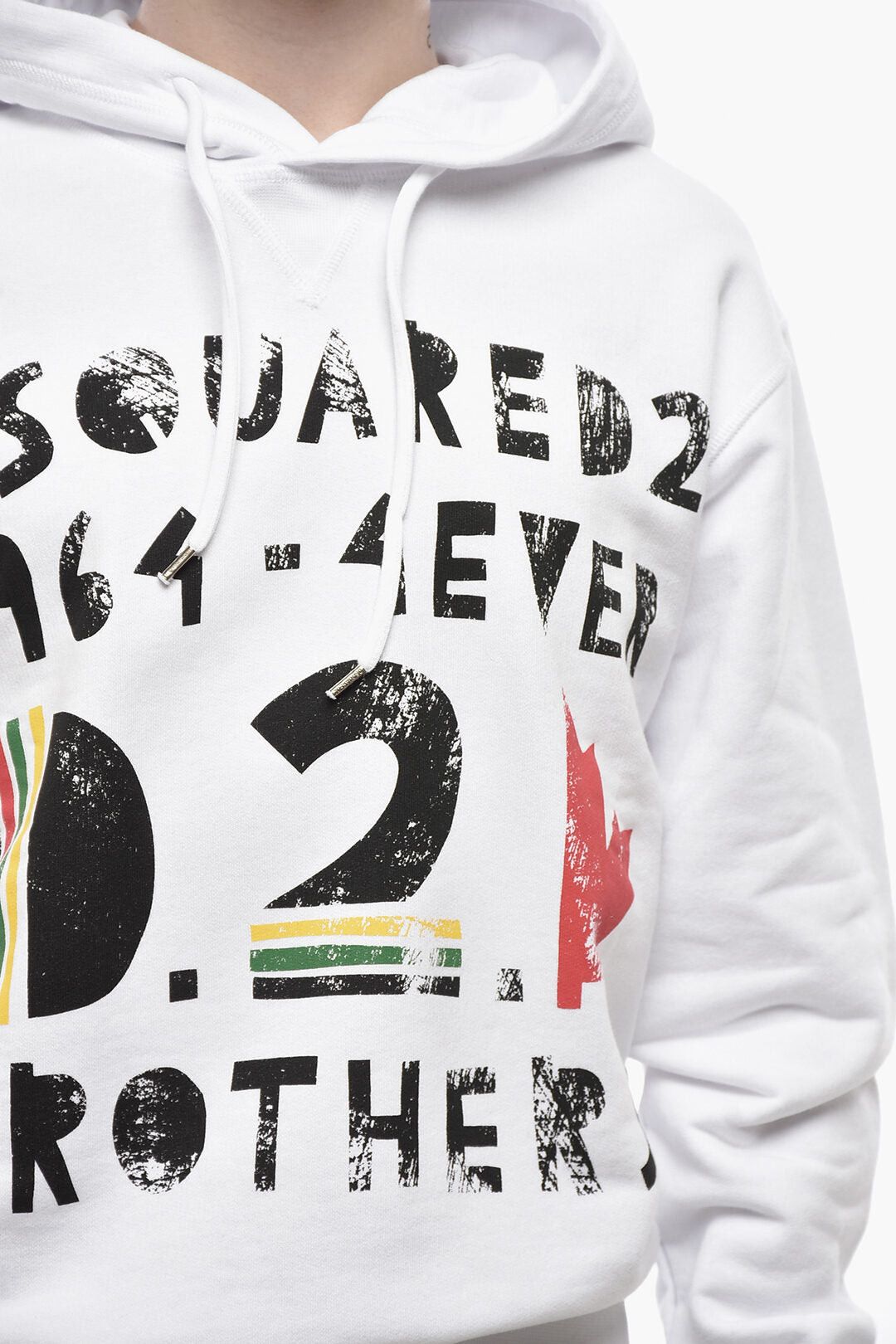 Dsquared2 Brushed Cotton Hoodie 4EVER Size US S / EU 44-46 / 1 - 3 Thumbnail