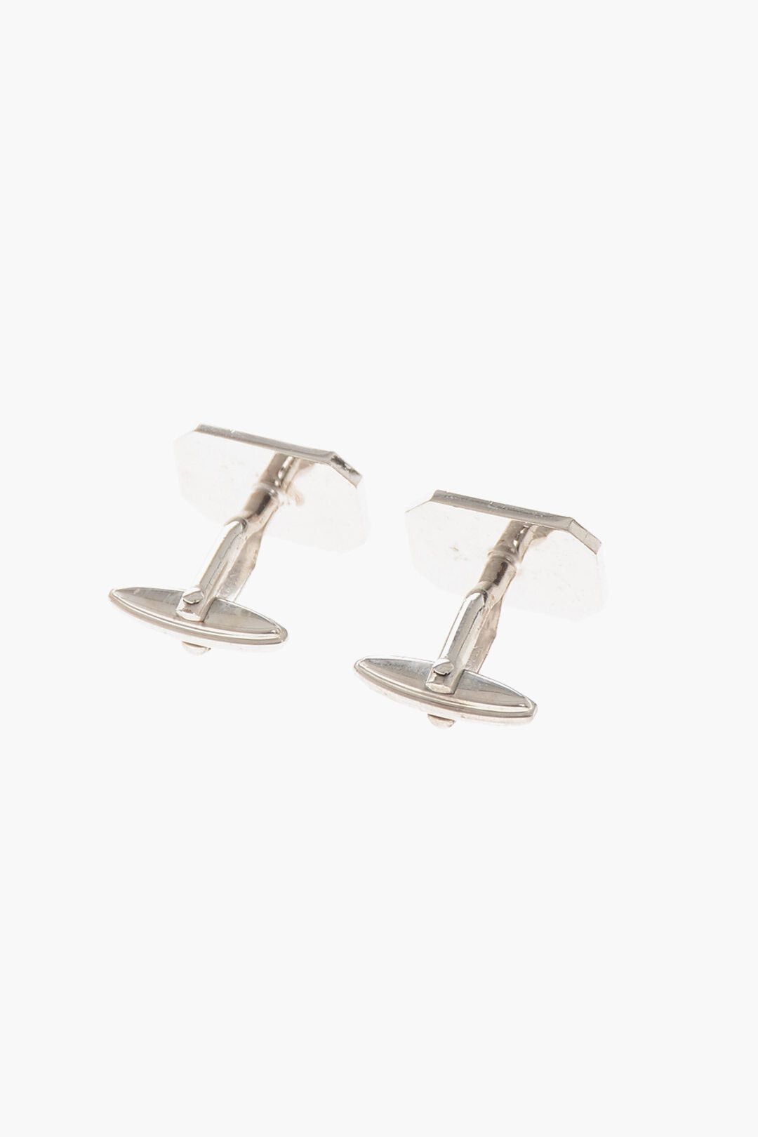 Lanvin Logo Cufflinks with Silver Finish Size ONE SIZE - 2 Thumbnail