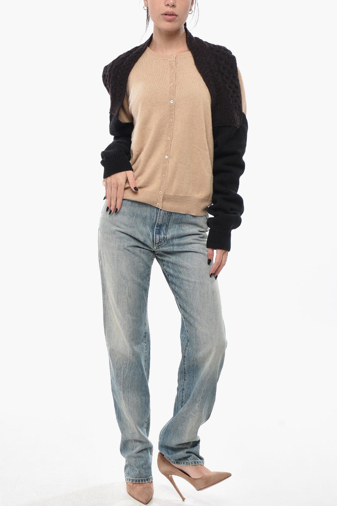 Fendi Wool Cable Knit Shrug Size M / US 6-8 / IT 42-44 - 4 Thumbnail