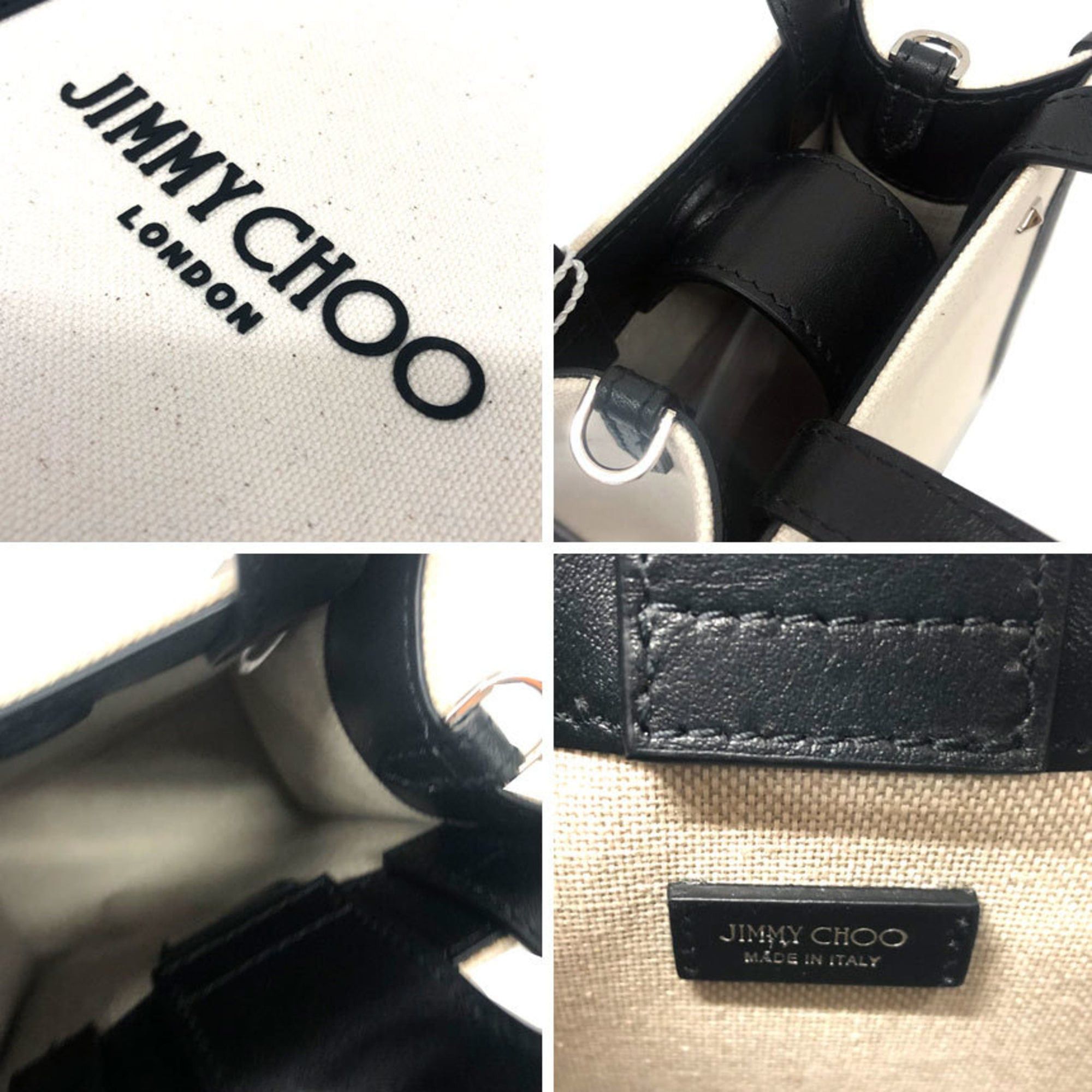 Jimmy Choo JIMMY CHOO Mini N/S Tote Bag, Shoulder Crossbody MINI N S TOTE CZM232, J000160695001, Women's Size ONE SIZE - 3 Thumbnail
