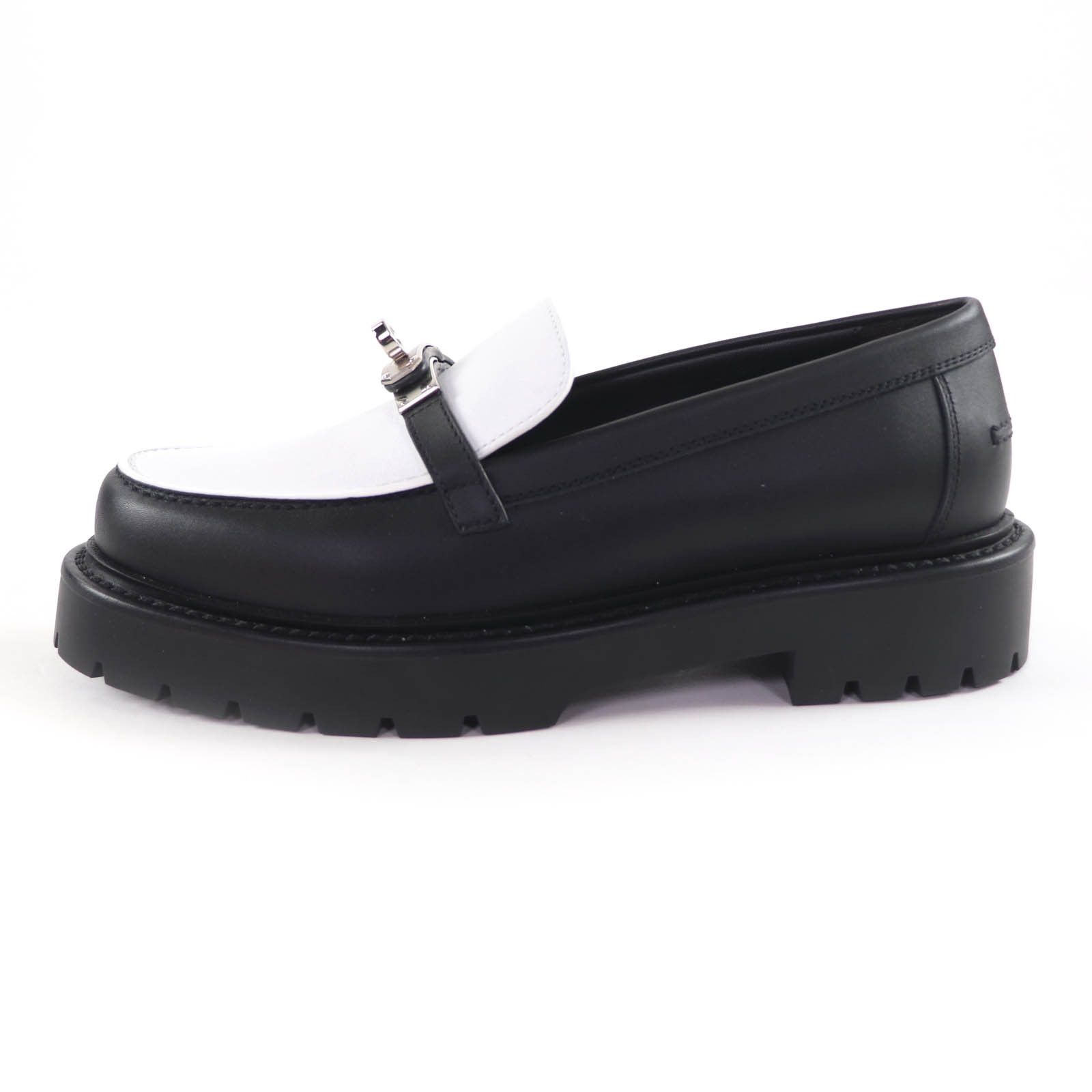 Hermes Hermes Hermès 37.5 Leather Loafers Leather Shoes DUTY FREE for USA Size ONE SIZE - 5 Thumbnail