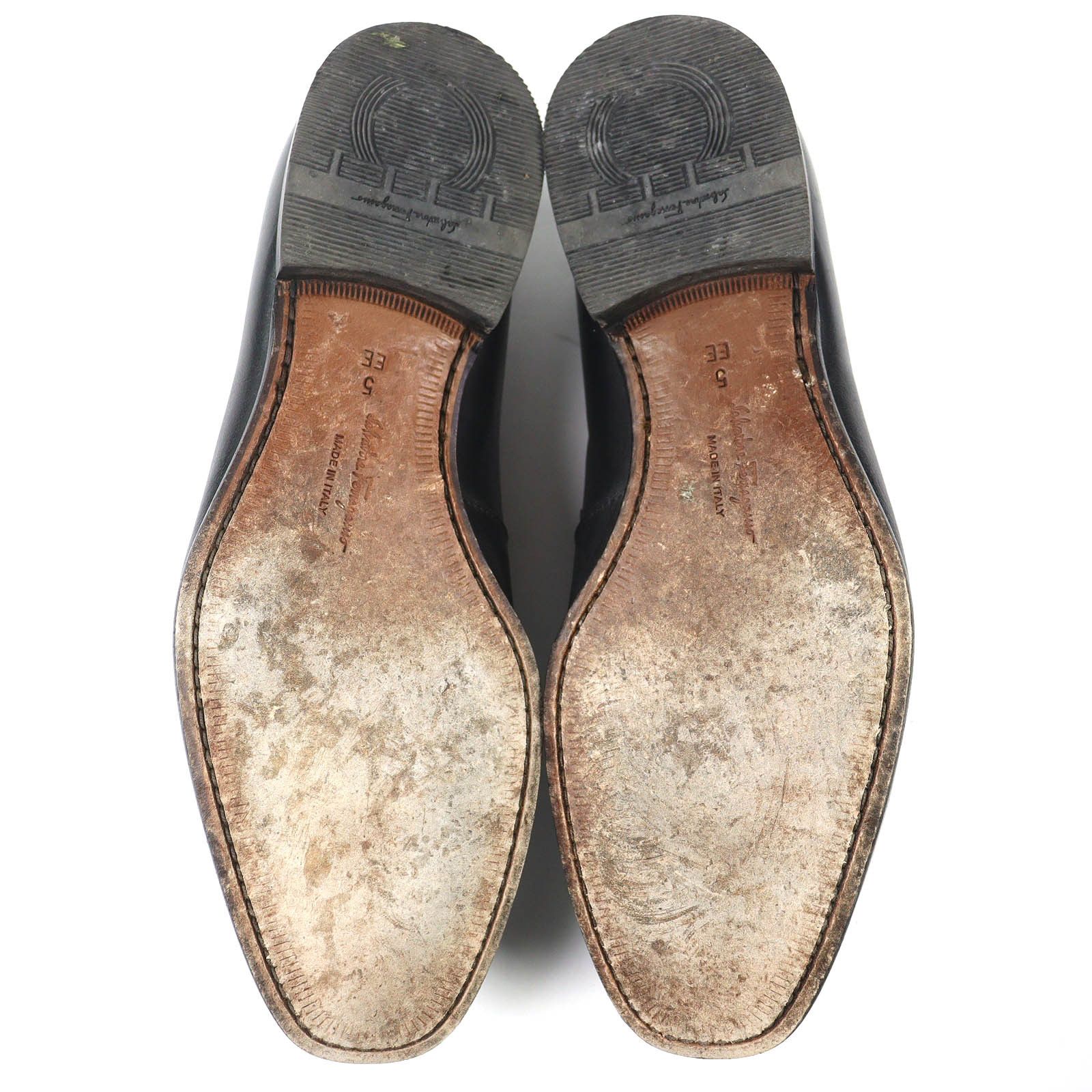 Salvatore Ferragamo Salvatore Ferragamo Salvatore Ferragamo ASTEN Leather Loafers Leather Shoes DUTY FREE for USA Size ONE SIZE - 7 Thumbnail