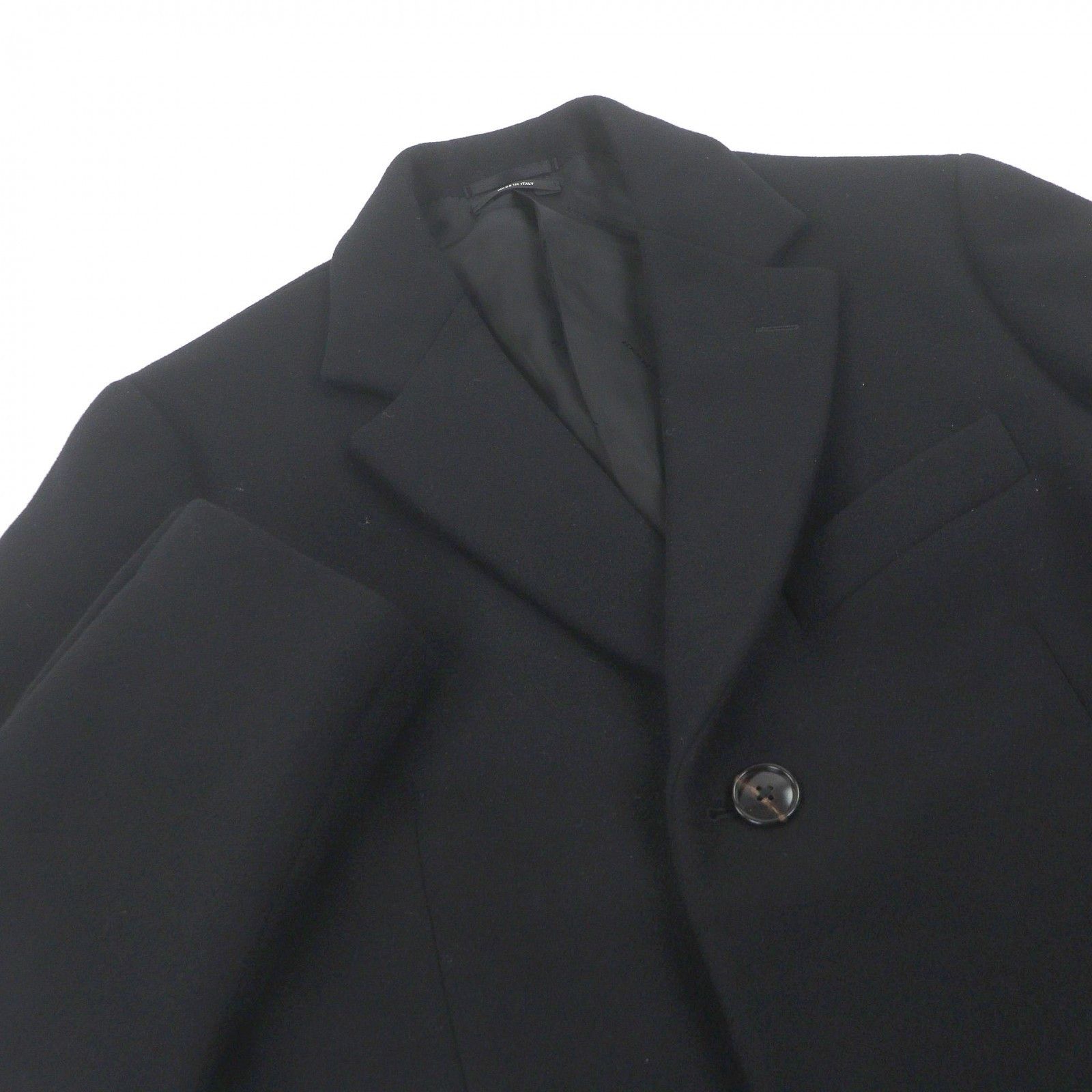 Hermes Hermes Hermès Chester50 Lambskin Piping Cashmere Coat Textile Outerwear DUTY FREE for USA Size ONE SIZE - 2 Thumbnail