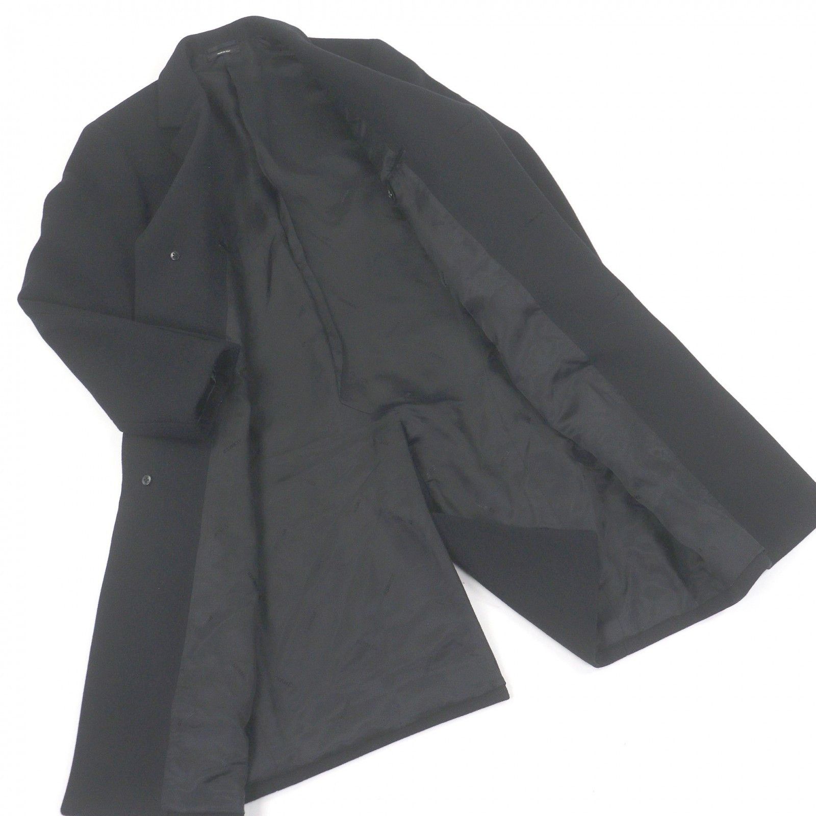 Hermes Hermes Hermès Chester50 Lambskin Piping Cashmere Coat Textile Outerwear DUTY FREE for USA Size ONE SIZE - 3 Thumbnail