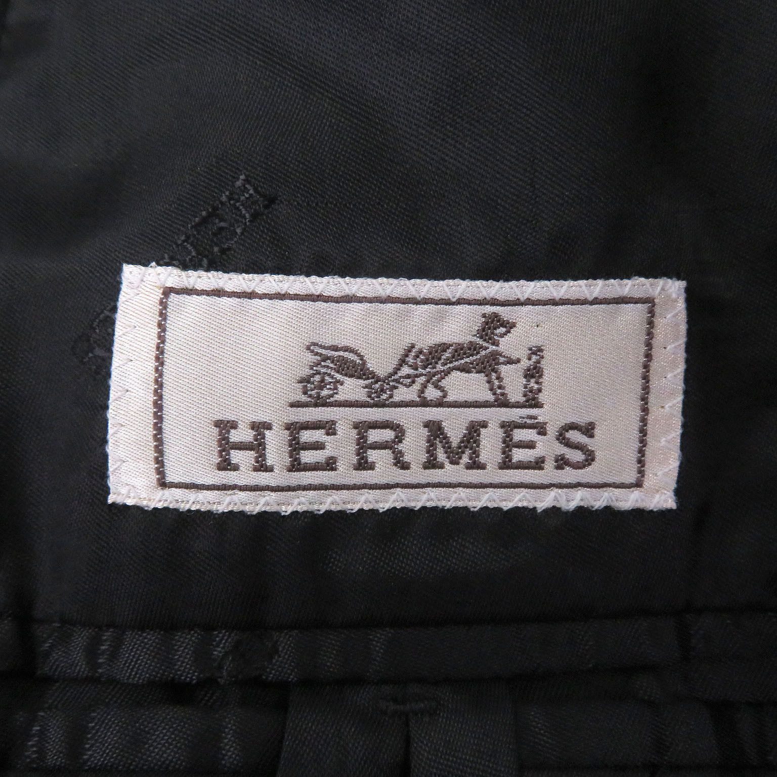 Hermes Hermes Hermès Chester50 Lambskin Piping Cashmere Coat Textile Outerwear DUTY FREE for USA Size ONE SIZE - 7 Thumbnail