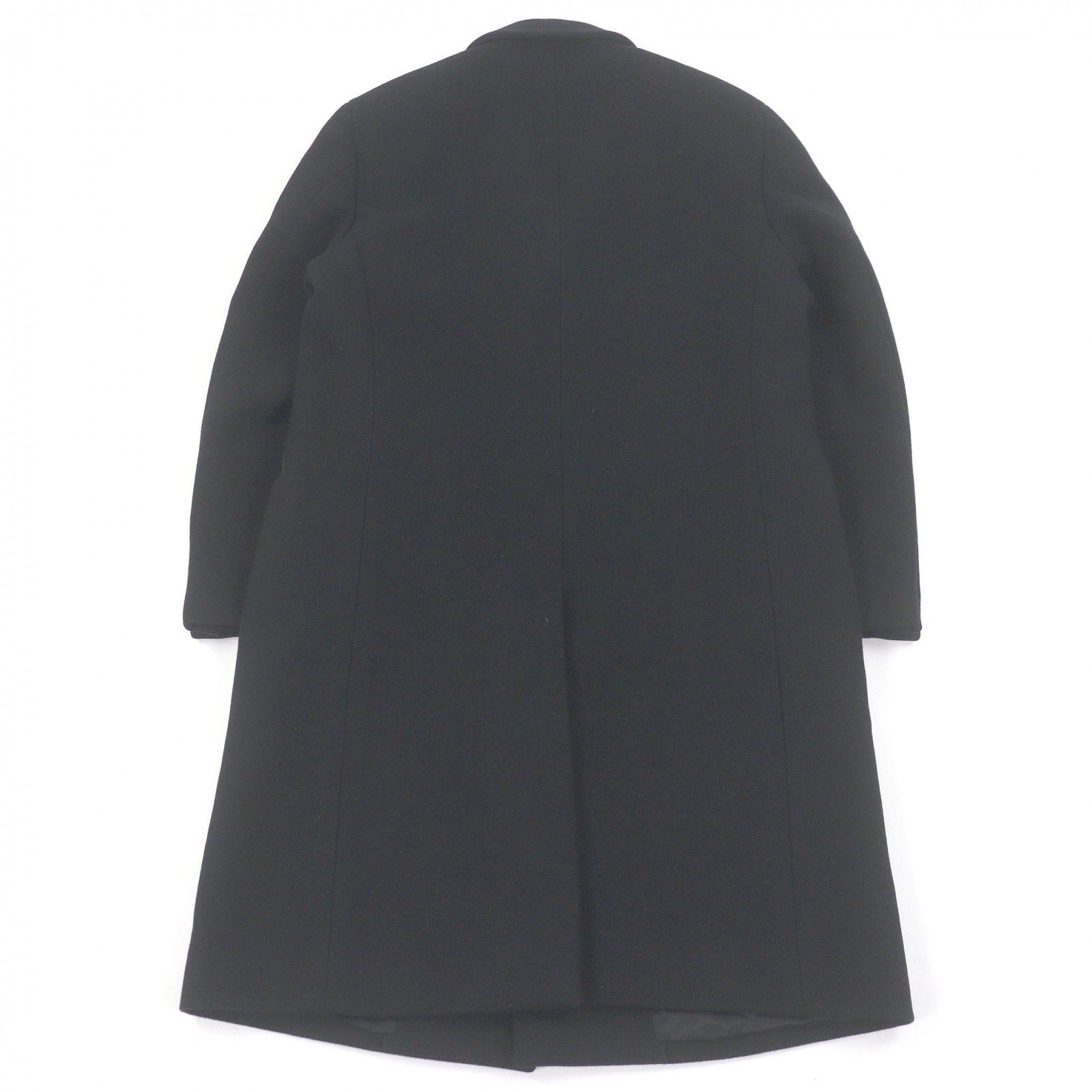Hermes Hermes Hermès Chester50 Lambskin Piping Cashmere Coat Textile Outerwear DUTY FREE for USA Size ONE SIZE - 4 Thumbnail