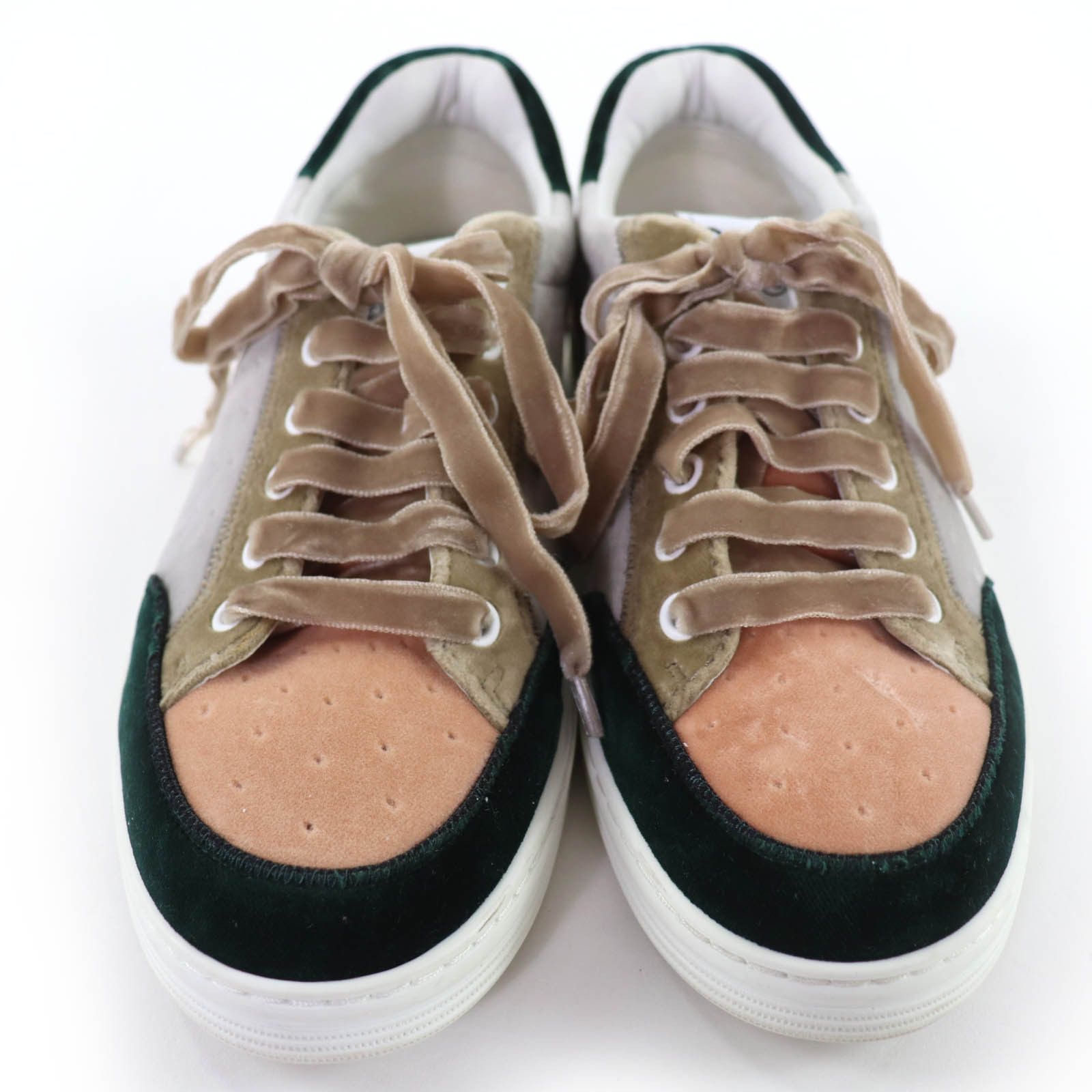Chanel Chanel CHANEL Velvet Sneakers Textile Shoes G36295 DUTY FREE for USA Size ONE SIZE - 3 Thumbnail
