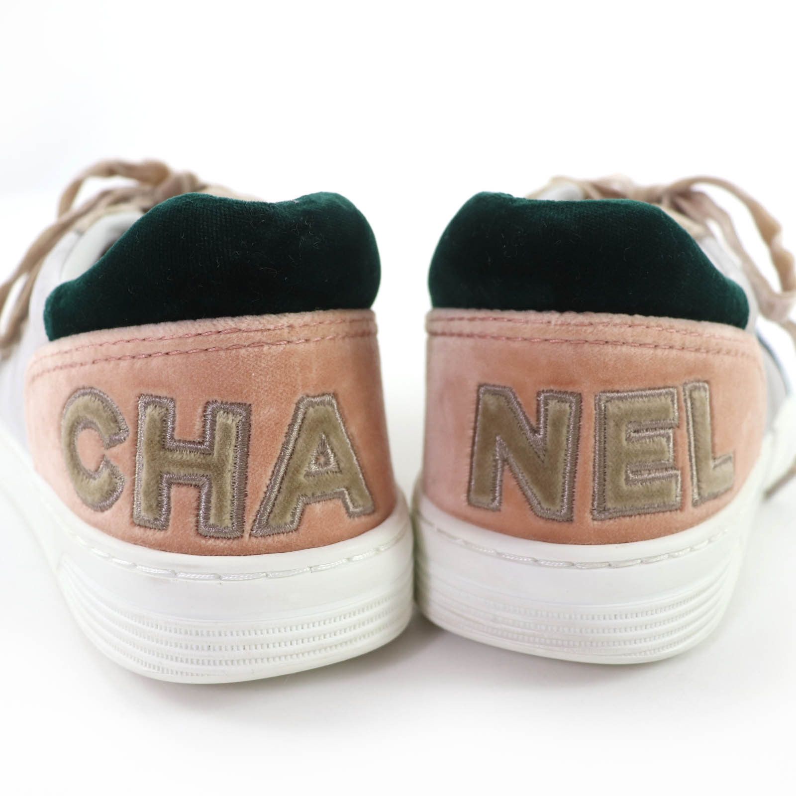 Chanel Chanel CHANEL Velvet Sneakers Textile Shoes G36295 DUTY FREE for USA Size ONE SIZE - 8 Thumbnail
