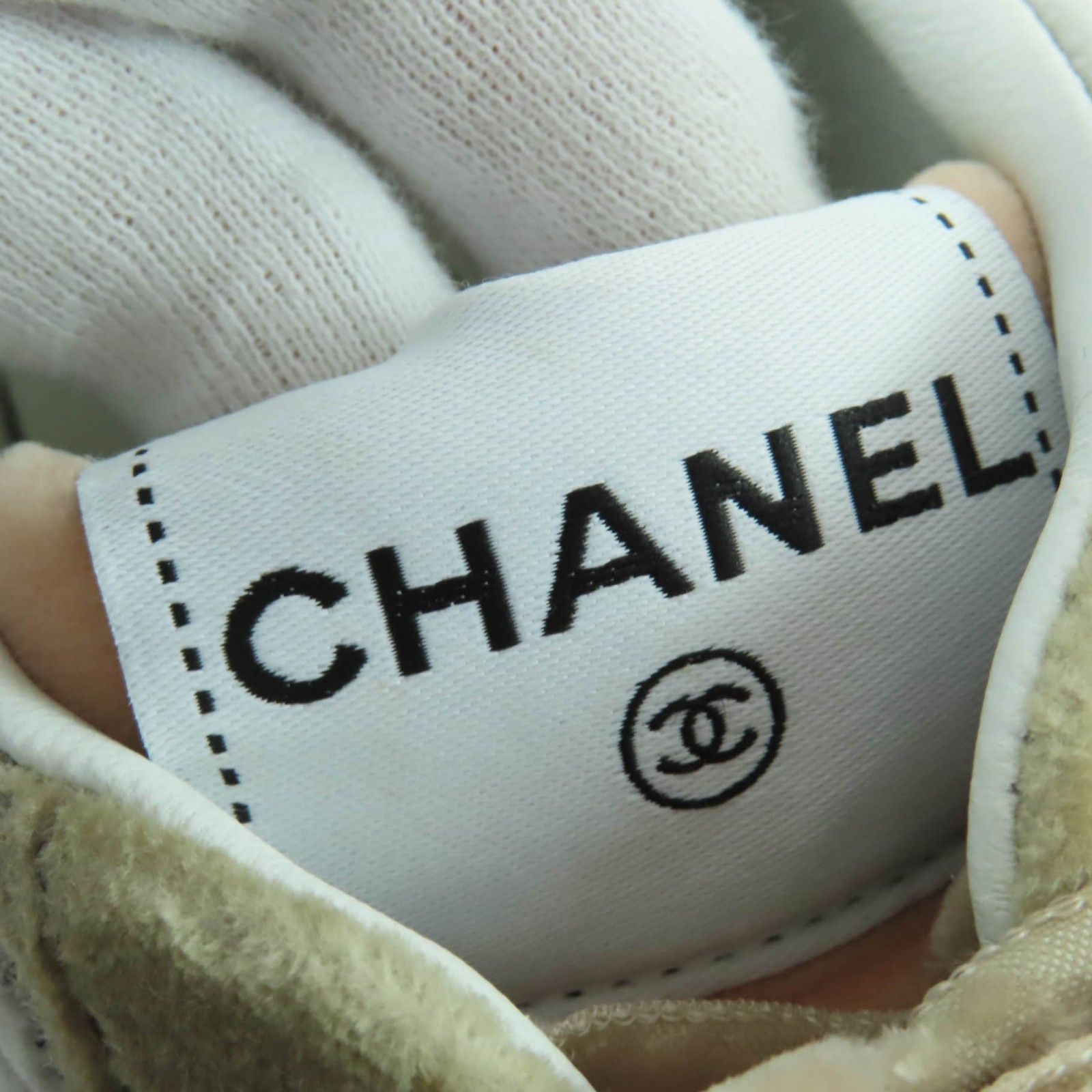 Chanel Chanel CHANEL Velvet Sneakers Textile Shoes G36295 DUTY FREE for USA Size ONE SIZE - 9 Thumbnail