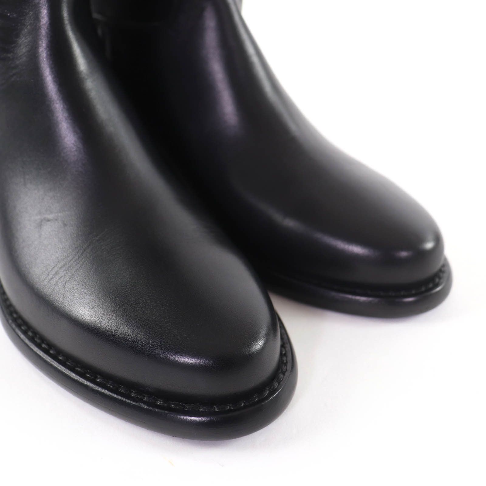 Louis Vuitton Louis Vuitton Louis Vuitton Leather Knee-high Boots Leather Shoes DUTY FREE for USA Size ONE SIZE - 7 Thumbnail