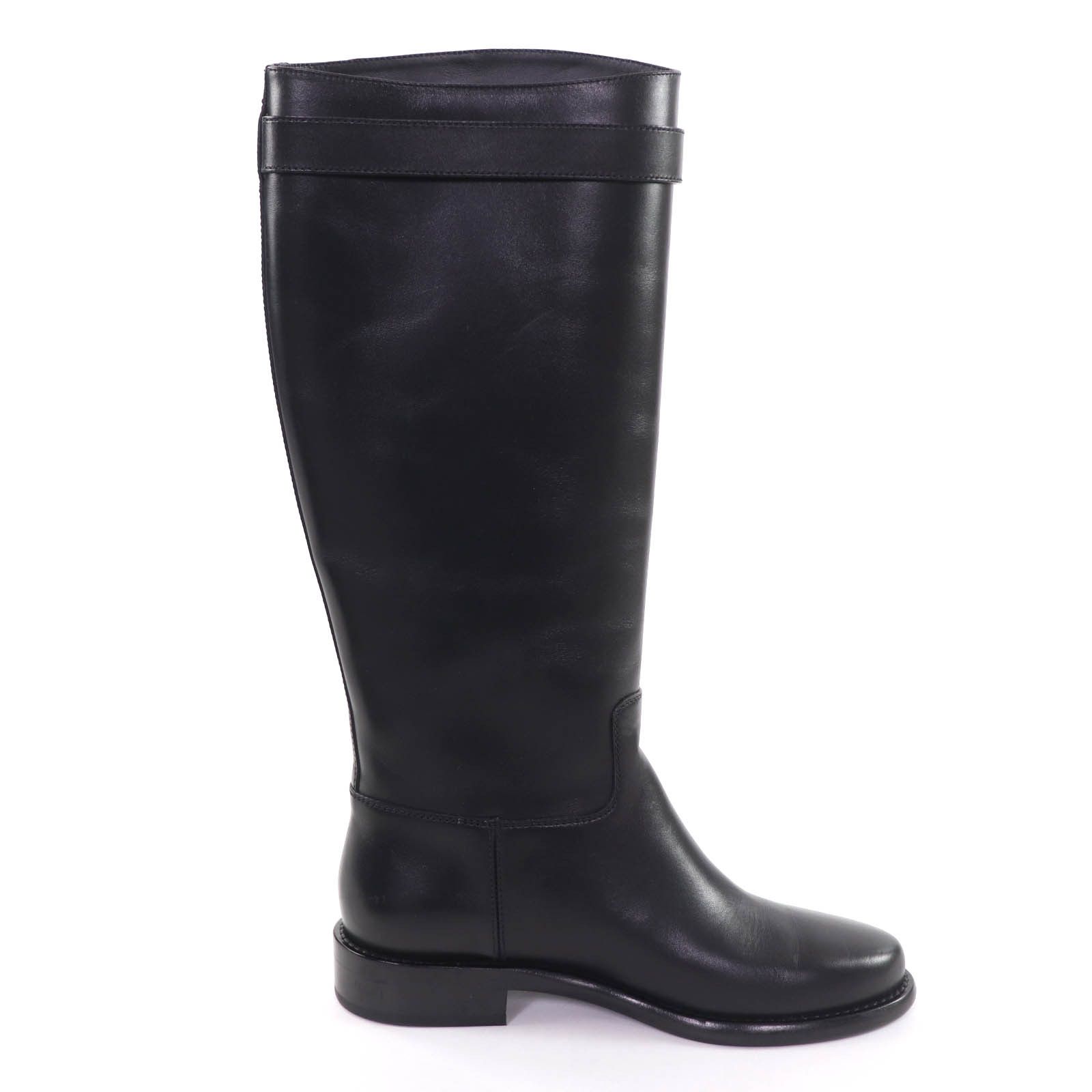 Louis Vuitton Louis Vuitton Louis Vuitton Leather Knee-high Boots Leather Shoes DUTY FREE for USA Size ONE SIZE - 5 Thumbnail