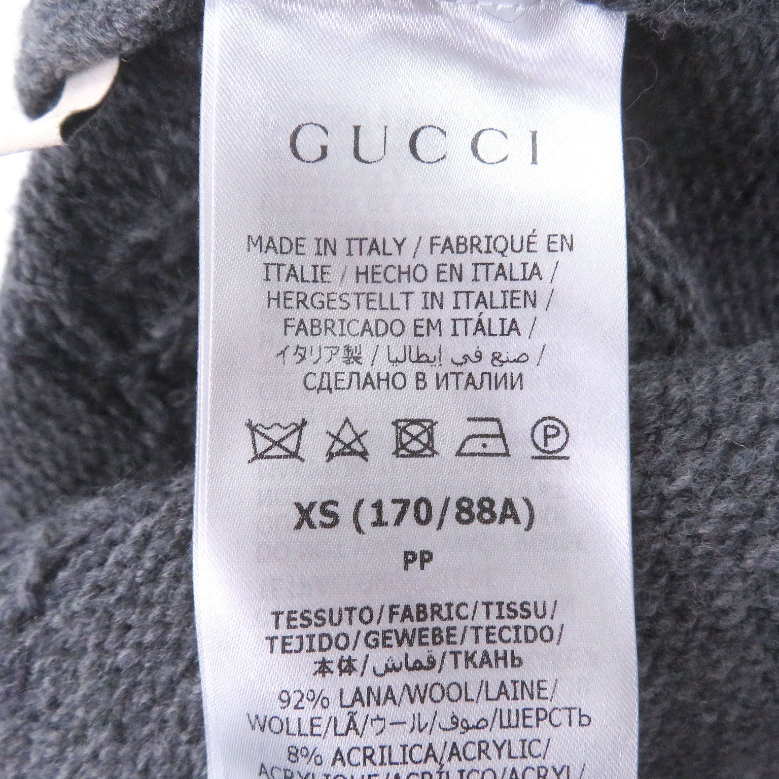 Gucci Gucci Gucci Jumbo GG logo Wool Cardigan Textile Tops DUTY FREE for USA Size ONE SIZE - 6 Thumbnail
