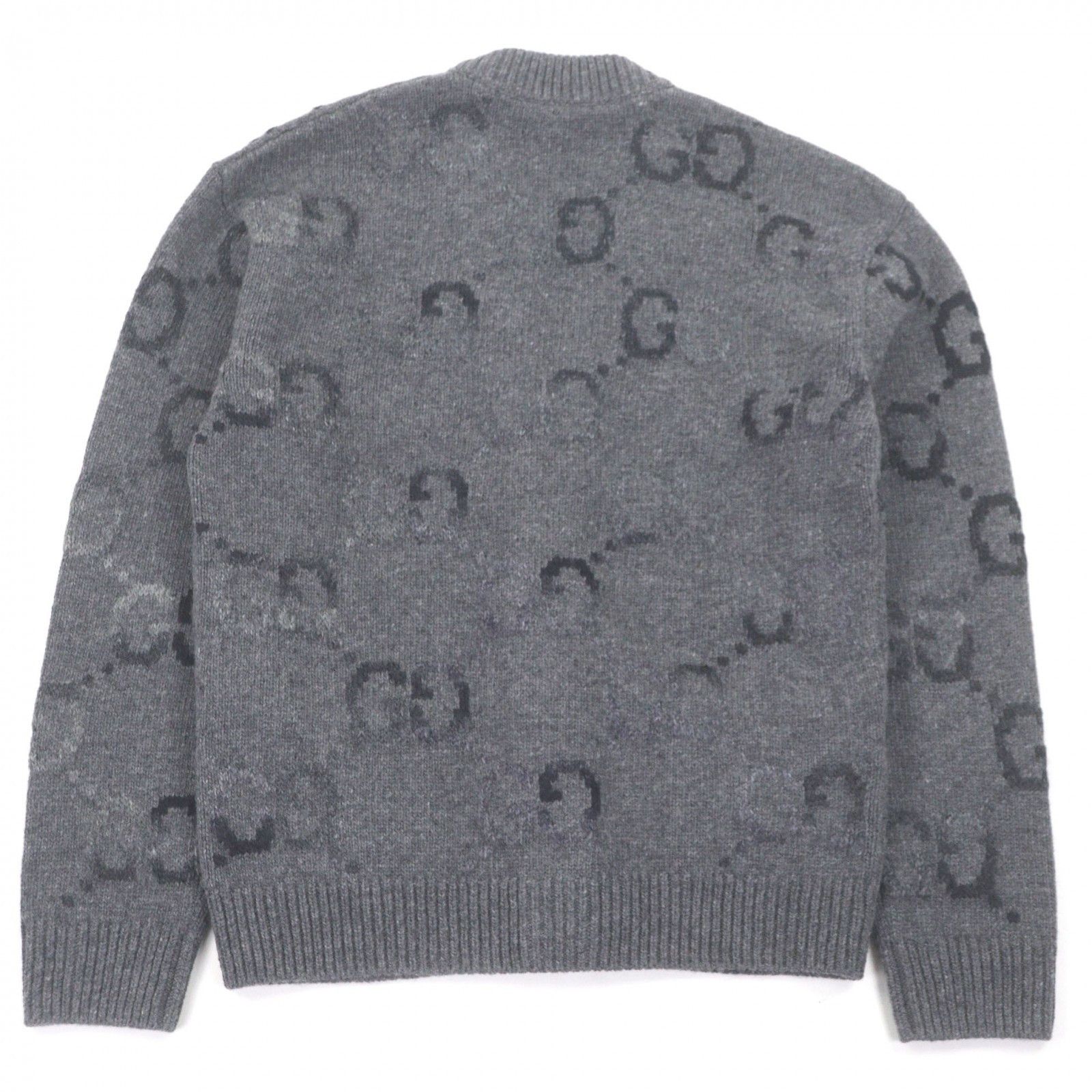 Gucci Gucci Gucci Jumbo GG logo Wool Cardigan Textile Tops DUTY FREE for USA Size ONE SIZE - 3 Thumbnail