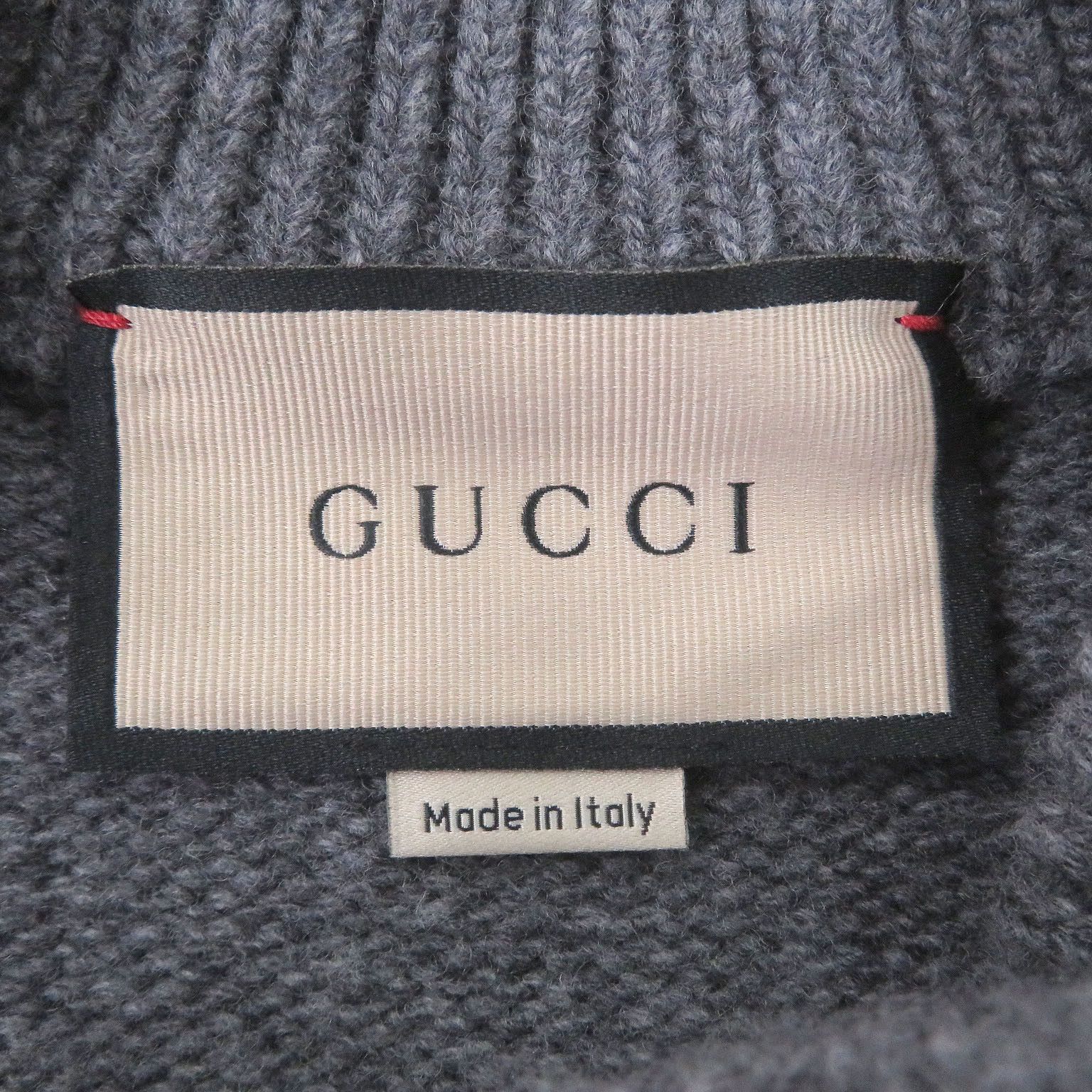 Gucci Gucci Gucci Jumbo GG logo Wool Cardigan Textile Tops DUTY FREE for USA Size ONE SIZE - 5 Thumbnail