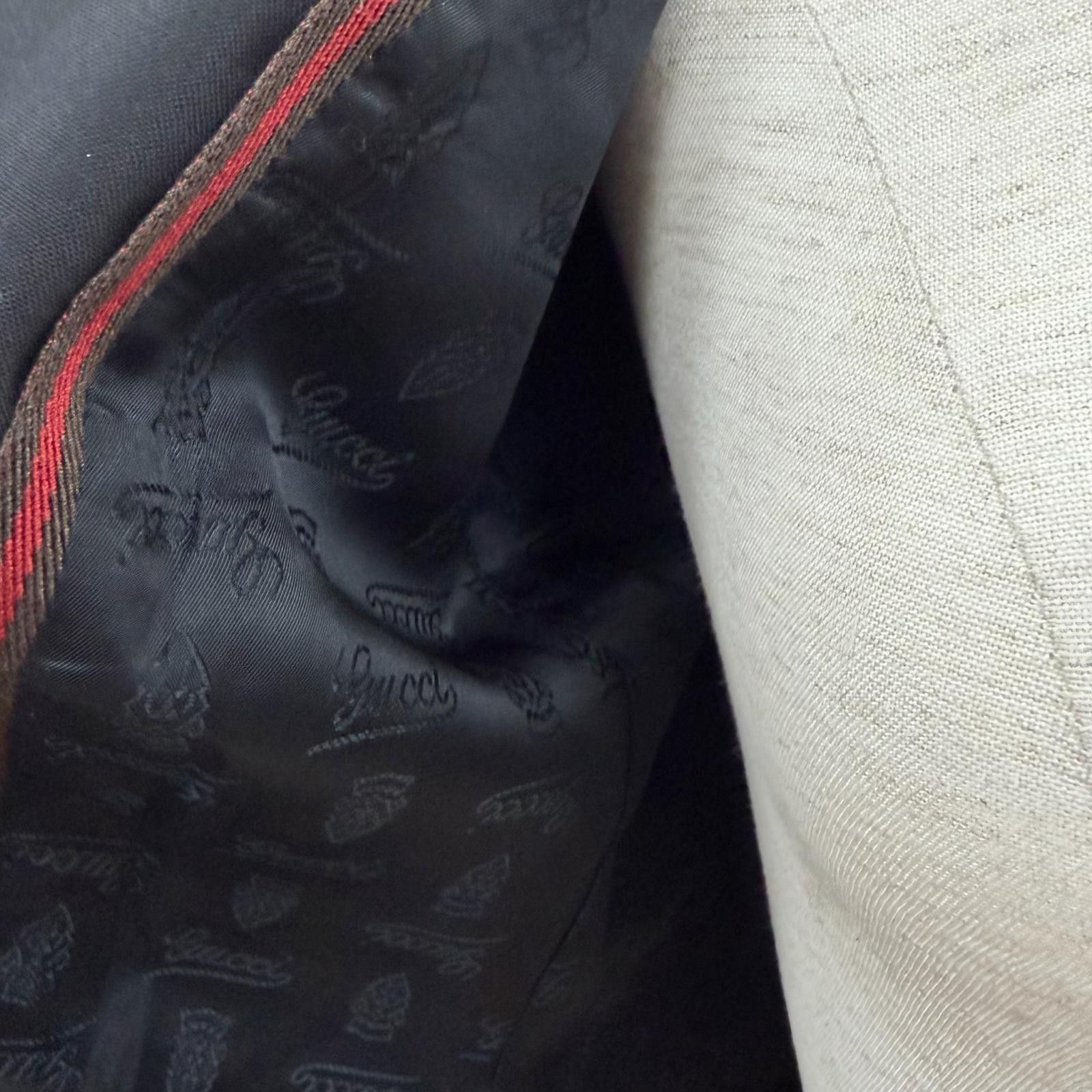 Gucci Gucci Gucci Wool Jacket Textile Outerwear DUTY FREE for USA Size ONE SIZE - 5 Thumbnail
